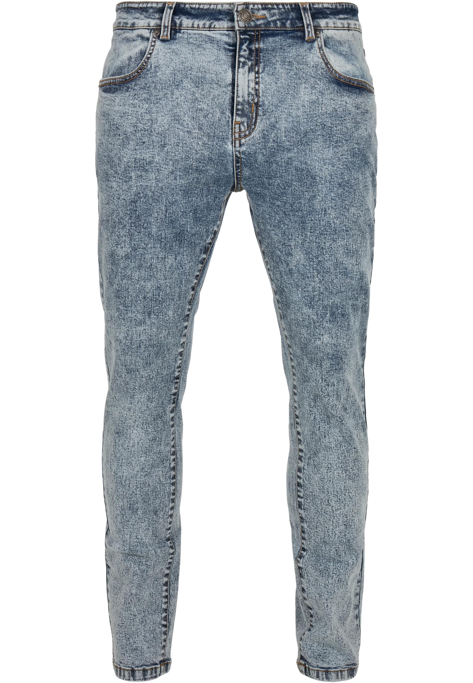 Slim Fit Jeans | light skyblue acid washed