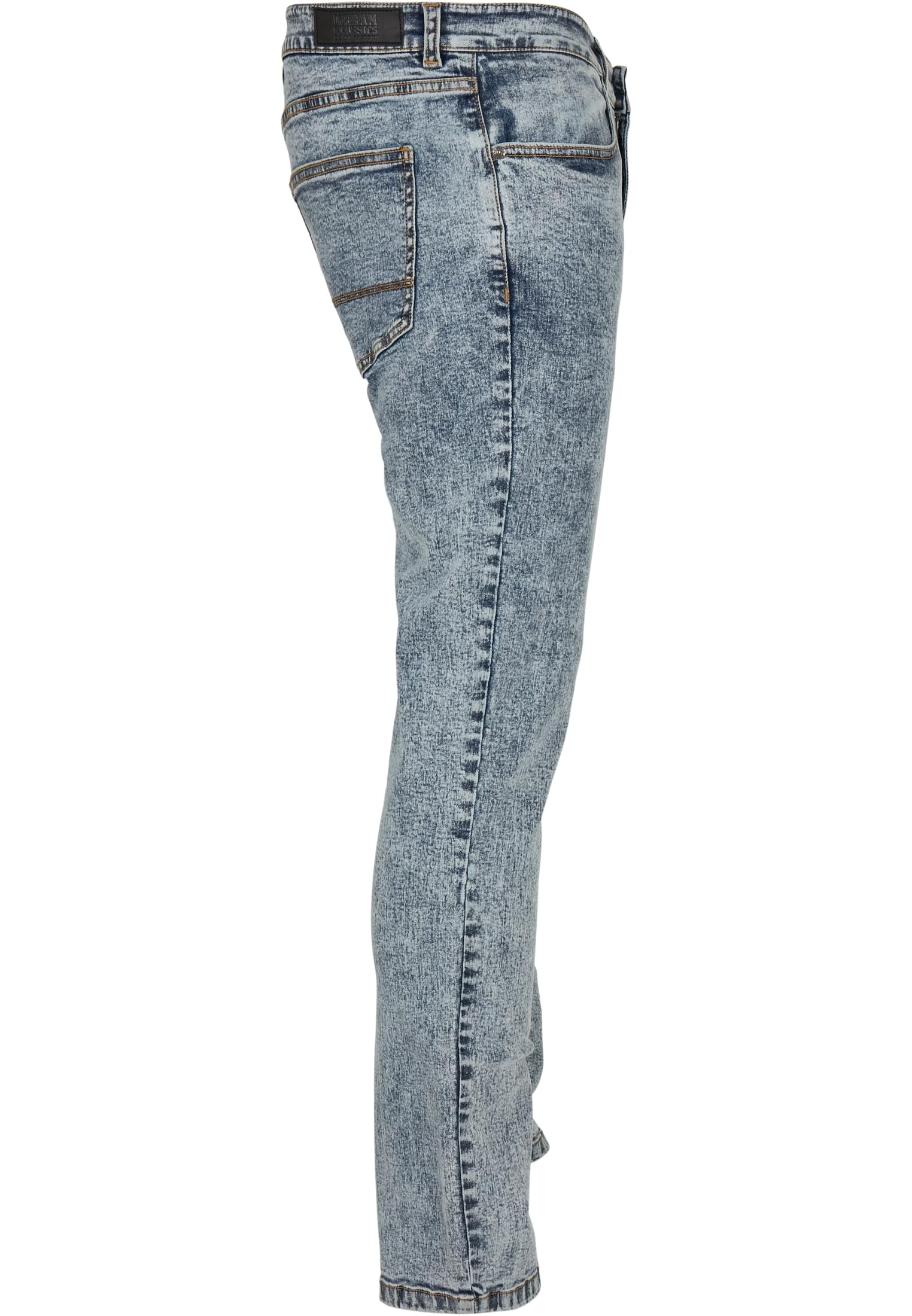 Slim Fit Jeans | light skyblue acid washed