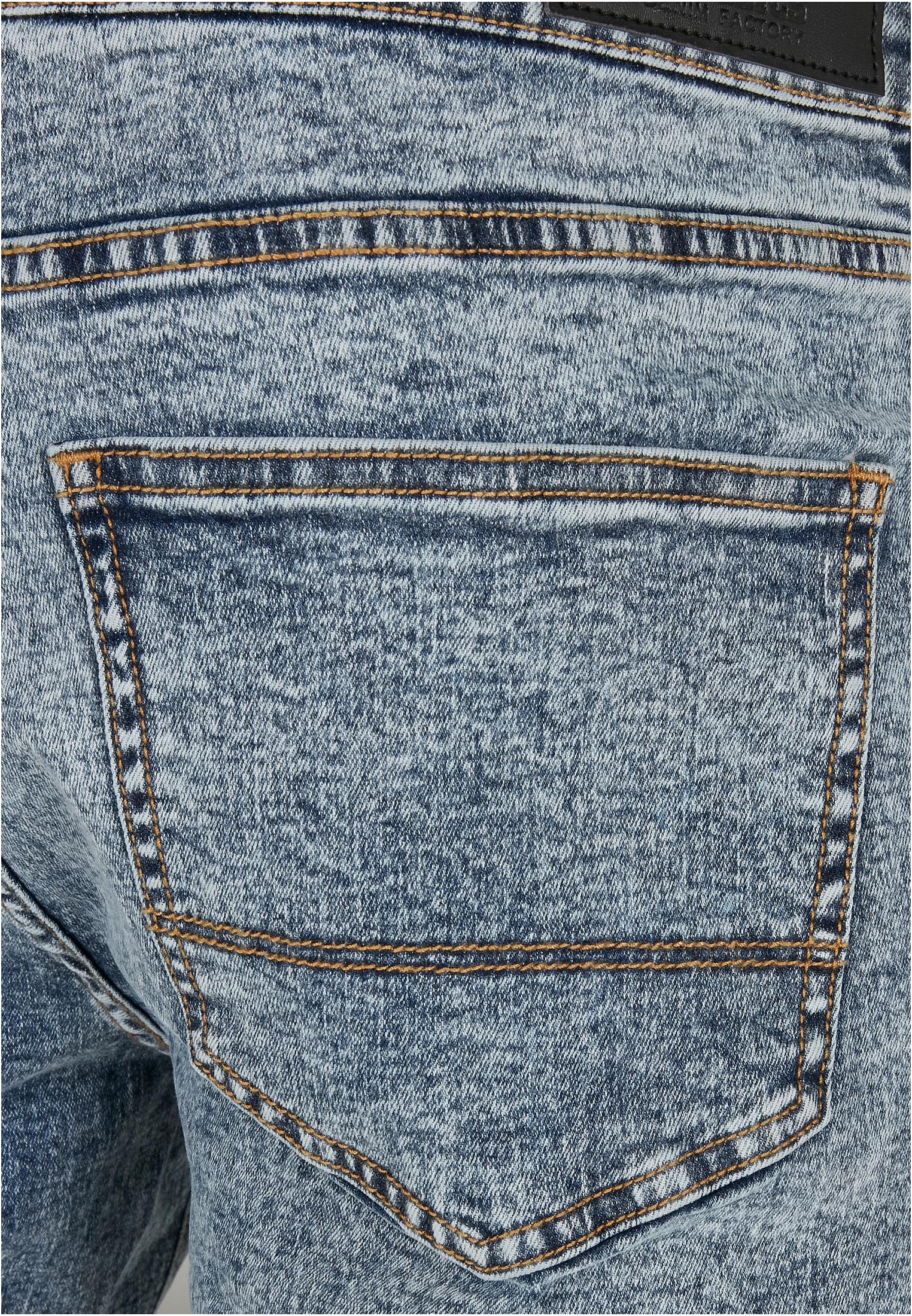 Slim Fit Jeans | light skyblue acid washed