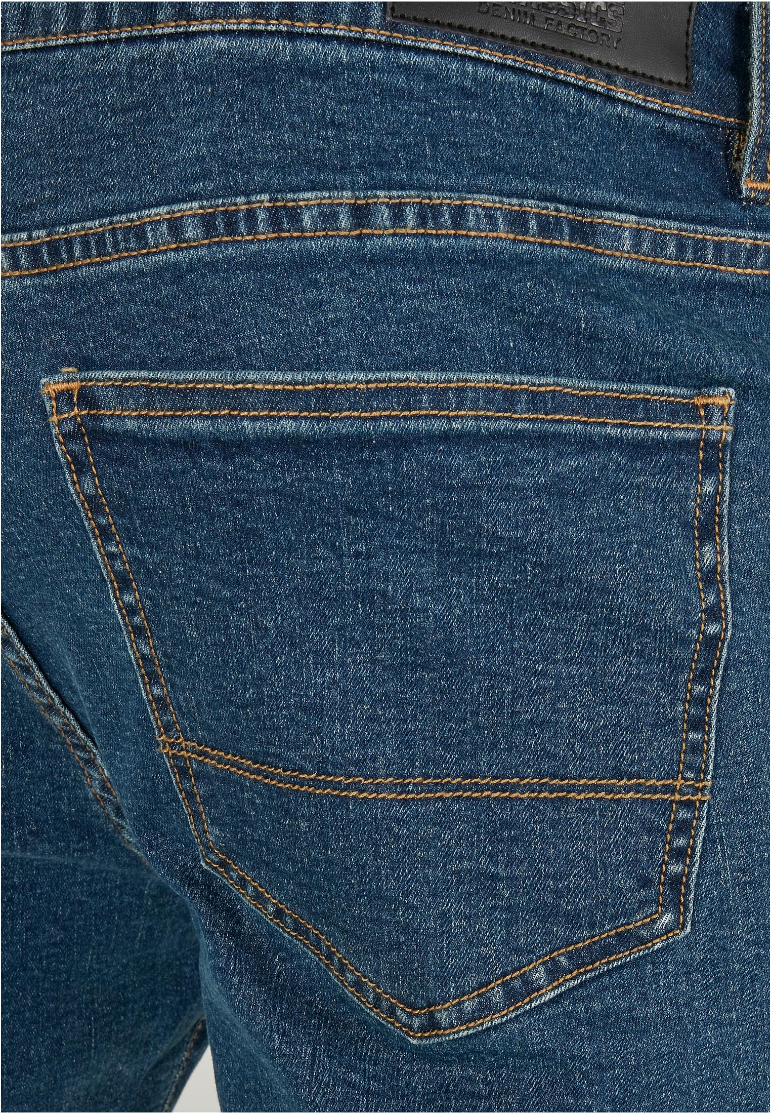 Slim Fit Jeans | mid indigo washed