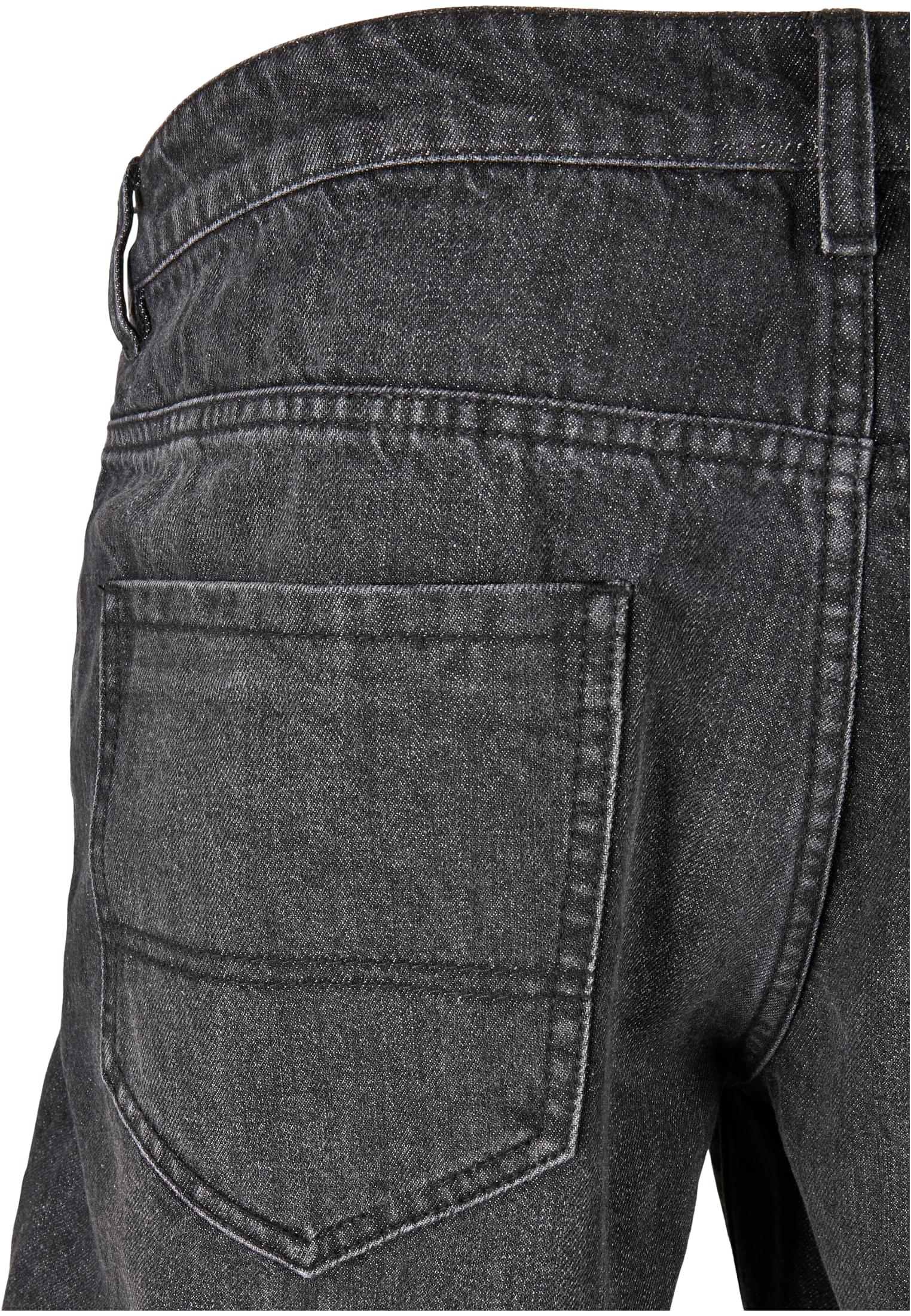 Loose Fit Jeans | real black washed