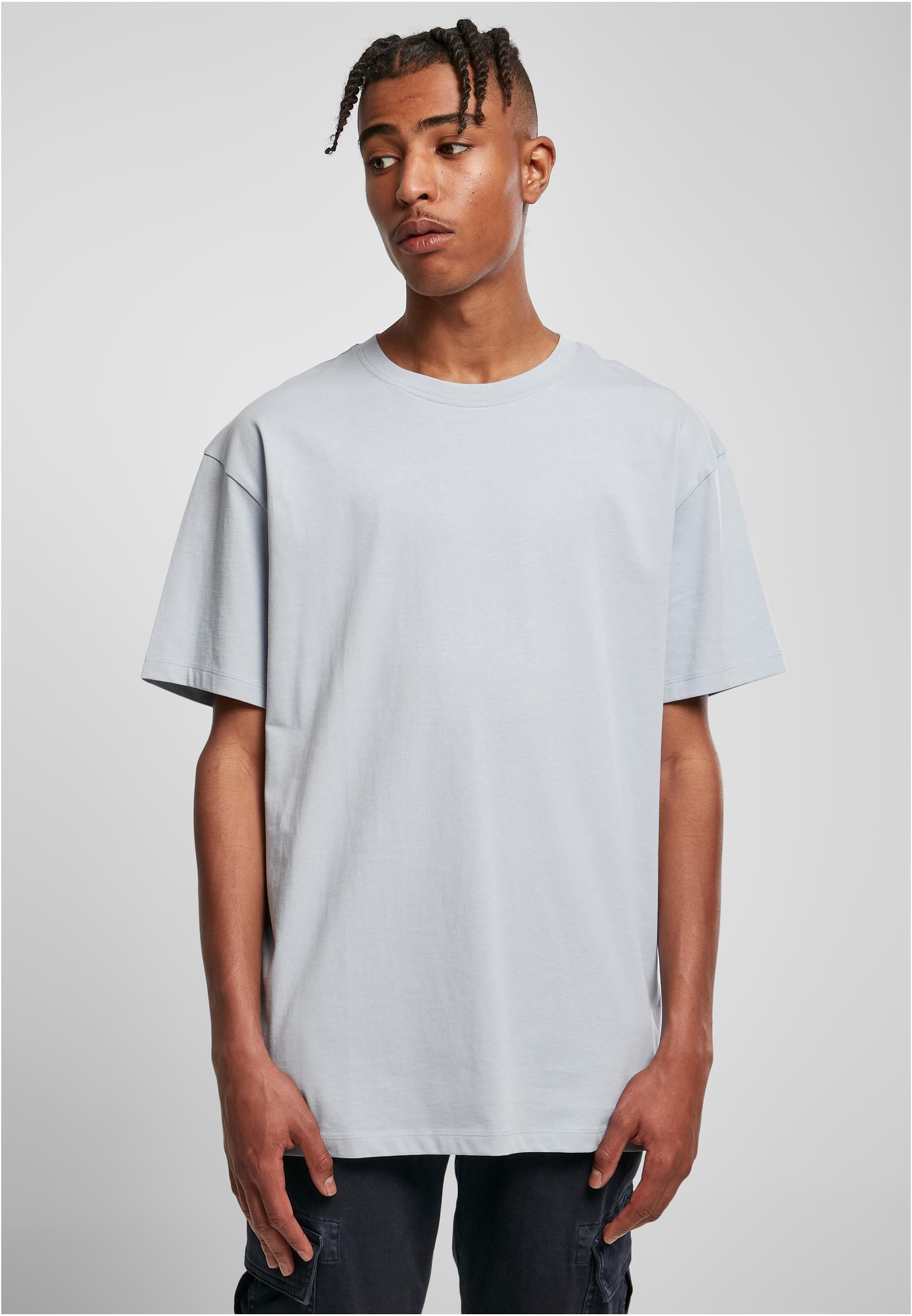 Organic Basic Tee 2-Pack | summerblue+white