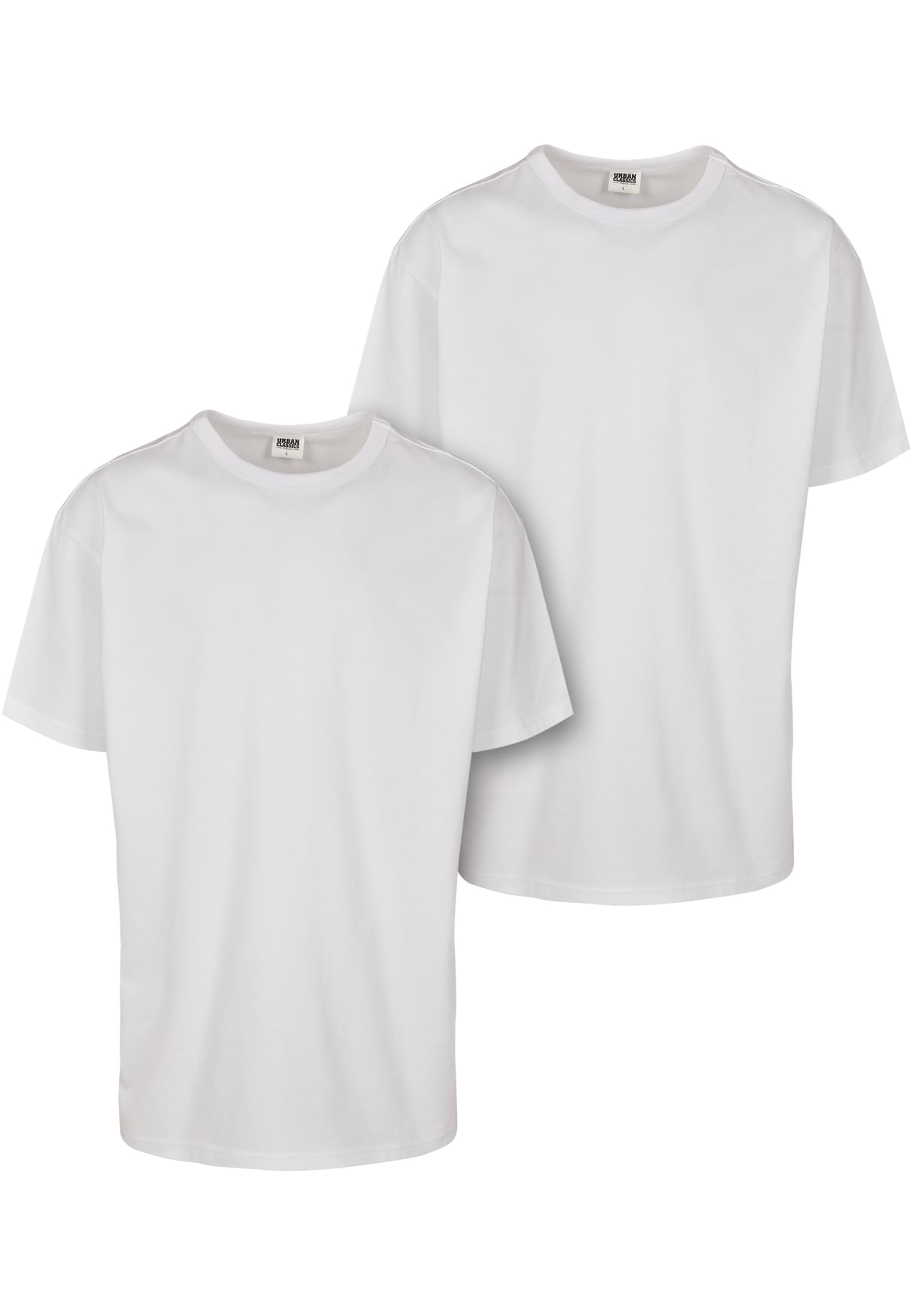 Organic Basic Tee 2-Pack | white+white