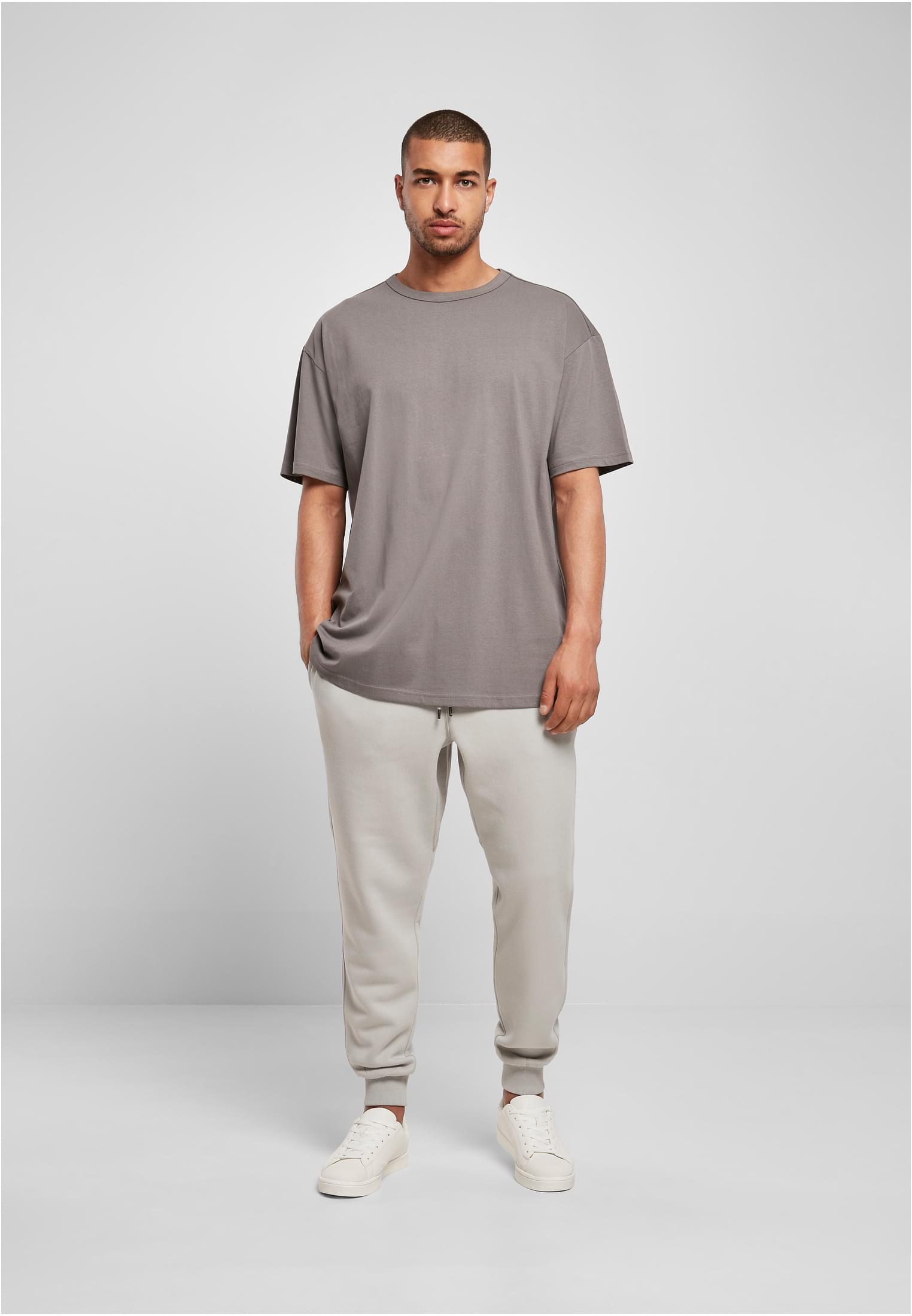 Organic Basic Tee | asphalt