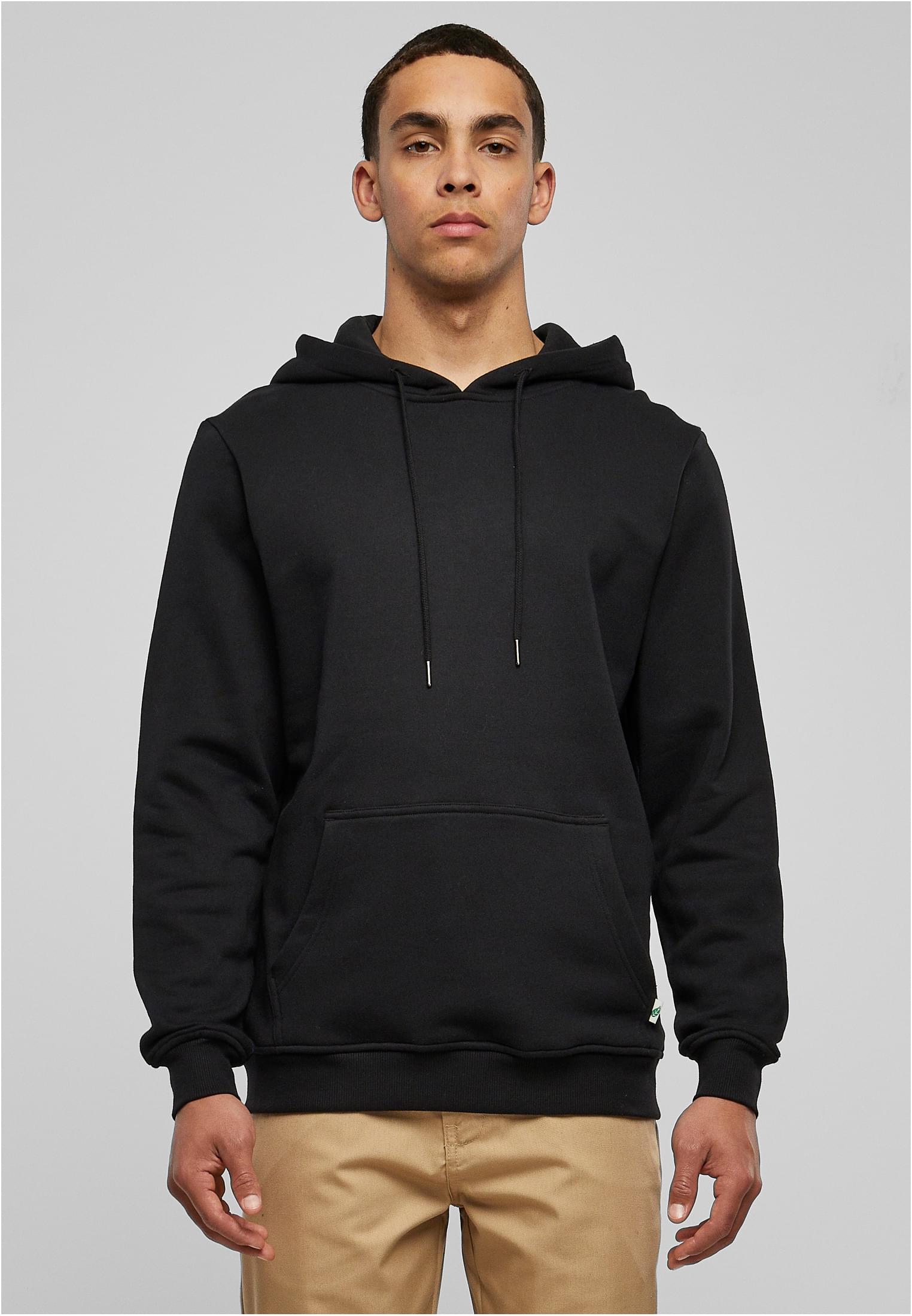 Organic Basic Hoody | black