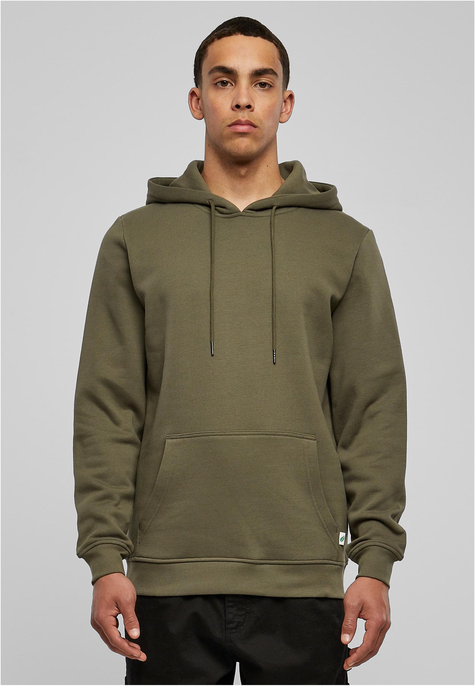 Organic Basic Hoody | olive