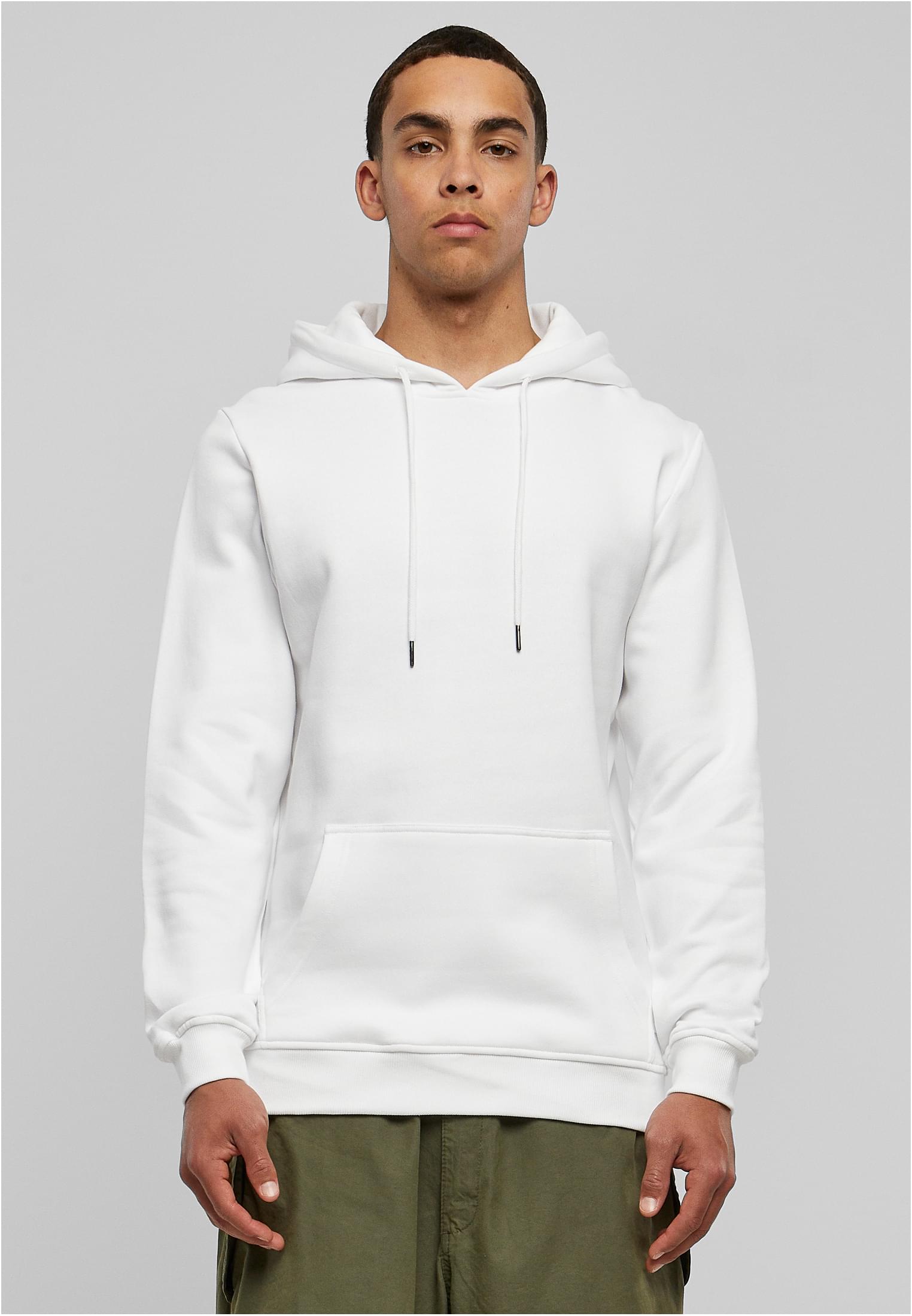 Organic Basic Hoody | white