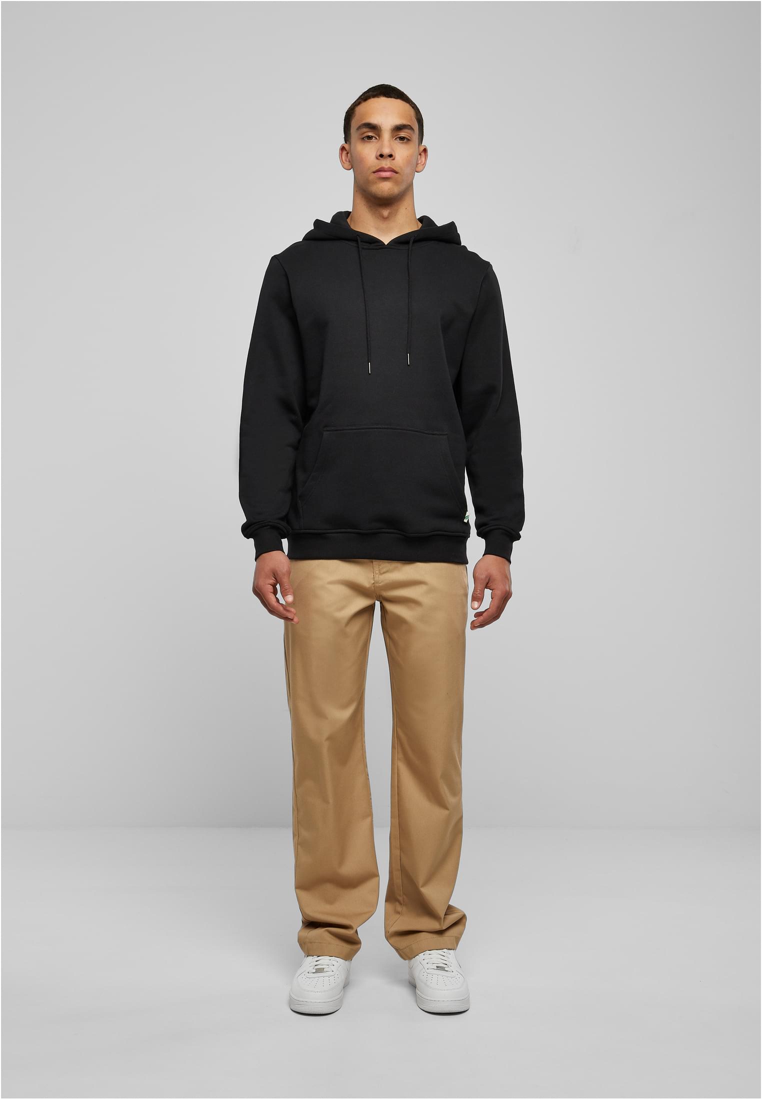 Organic Basic Hoody | black