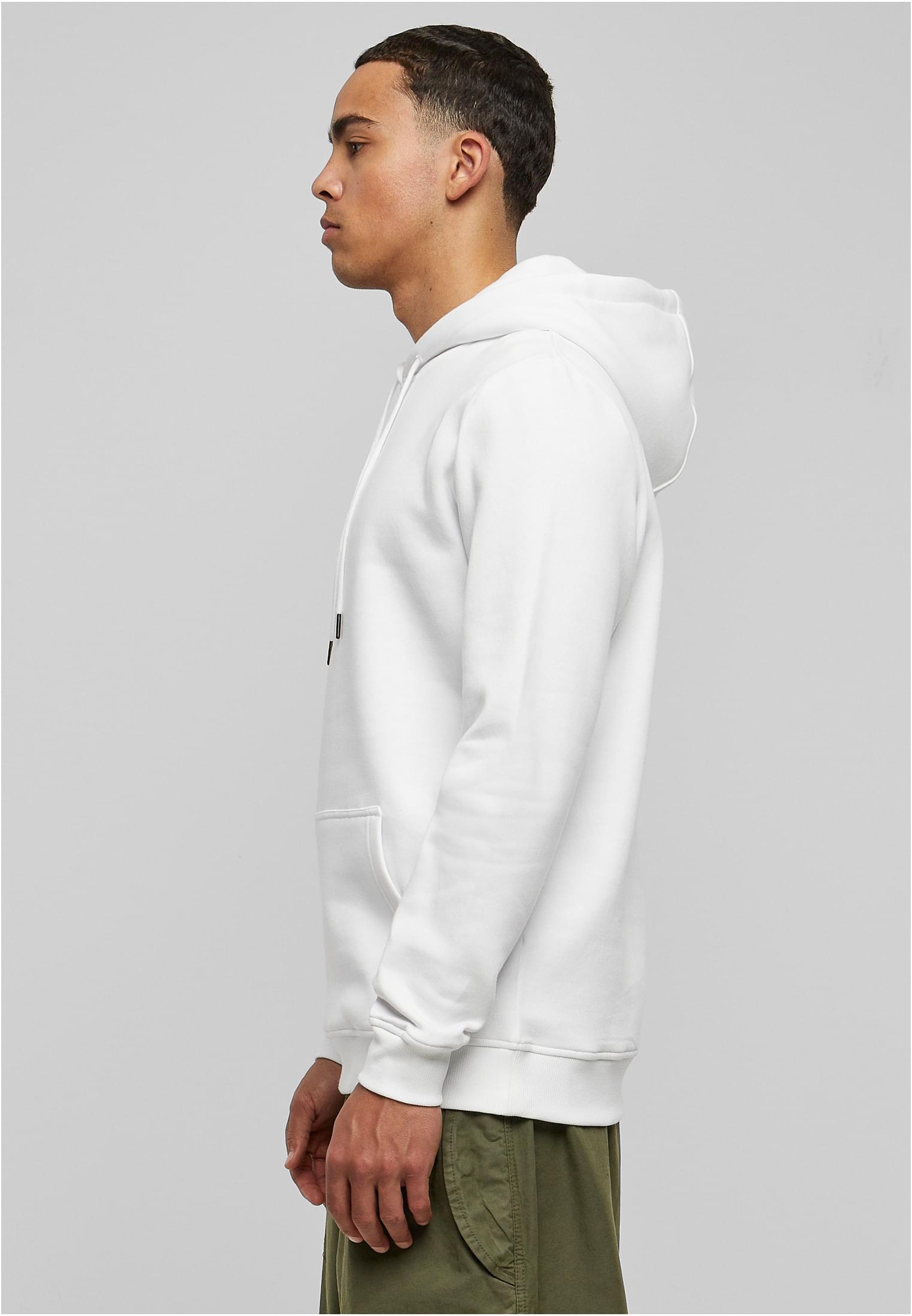 Organic Basic Hoody | white