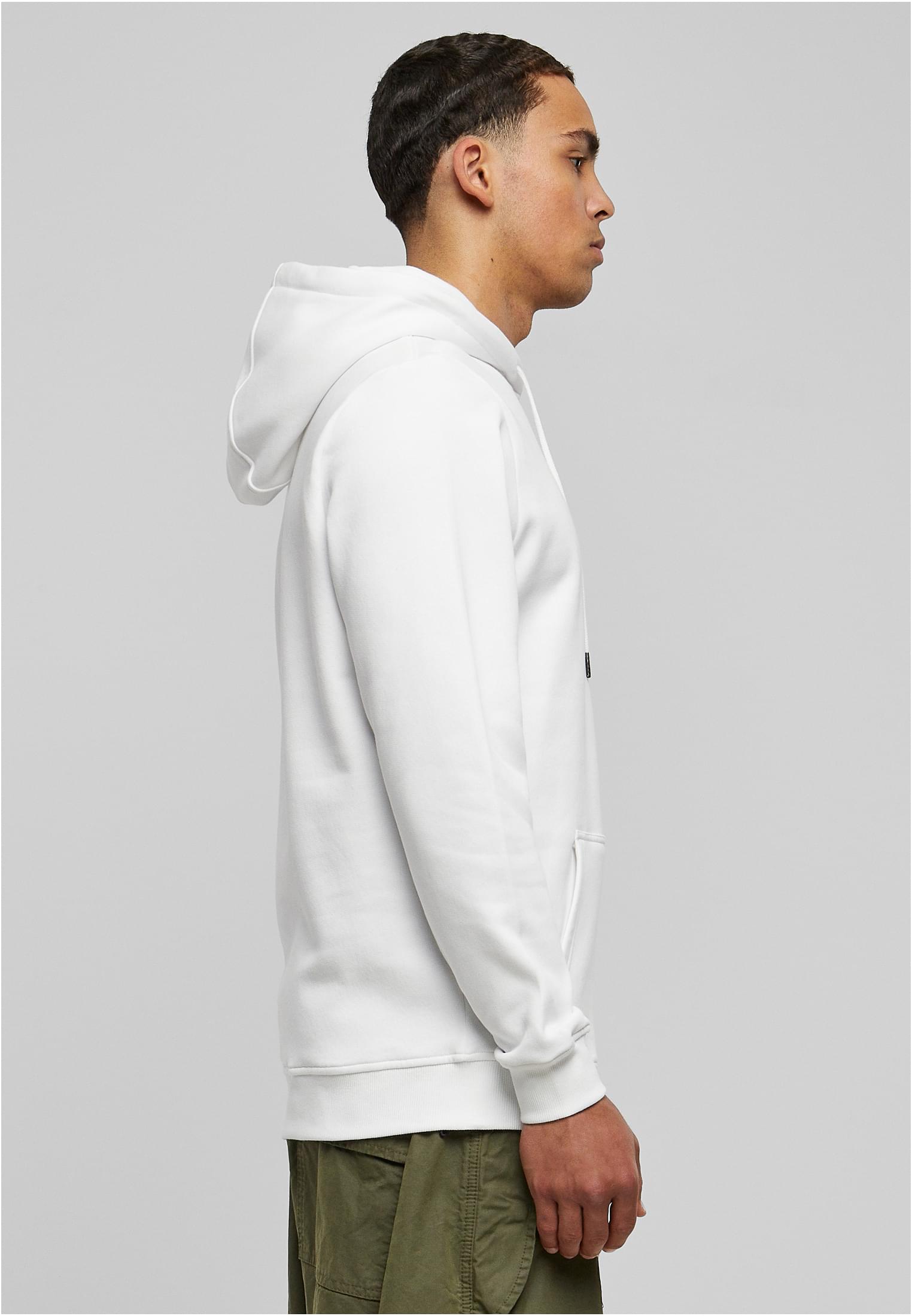 Organic Basic Hoody | white