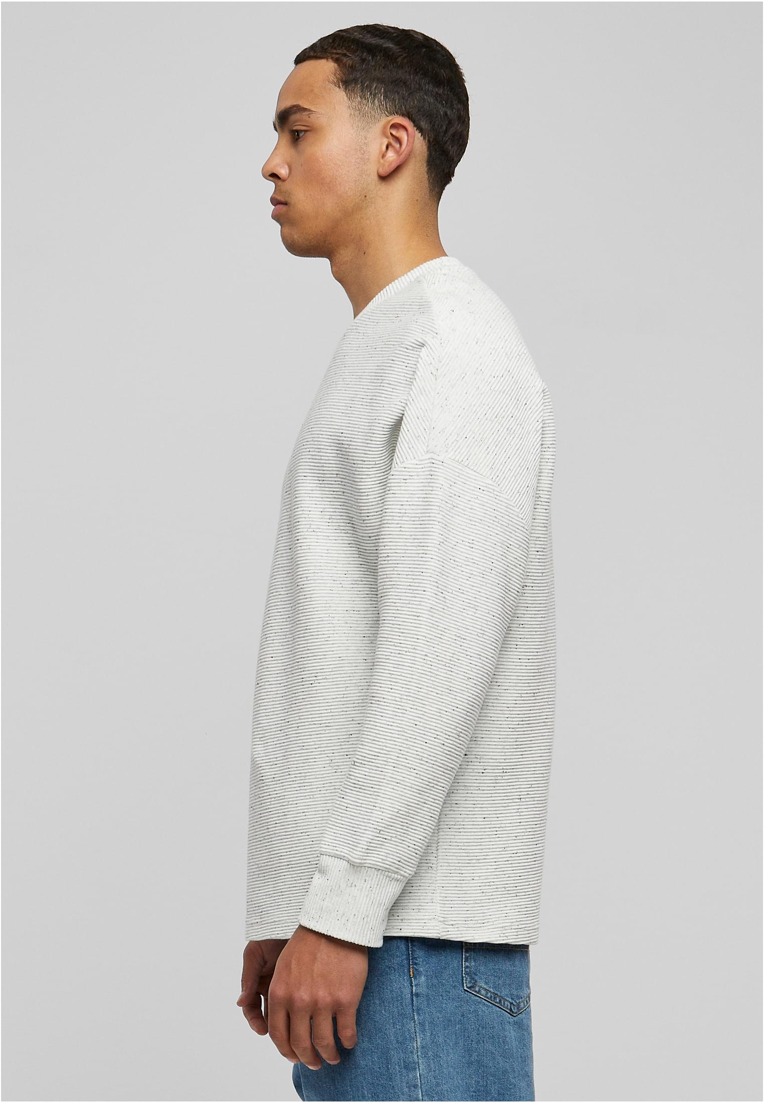 Cut On Sleeve Naps Interlock Crew | lightgrey