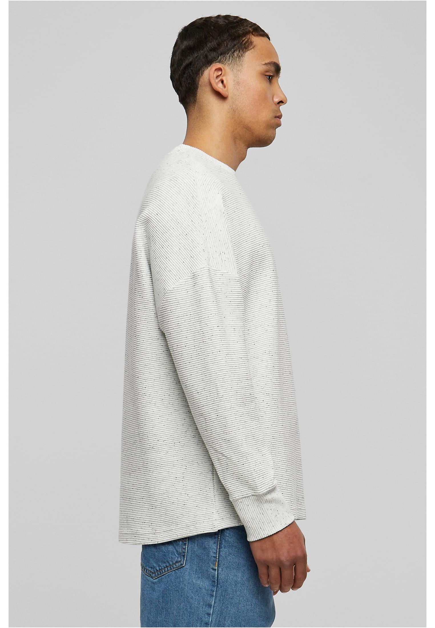 Cut On Sleeve Naps Interlock Crew | lightgrey