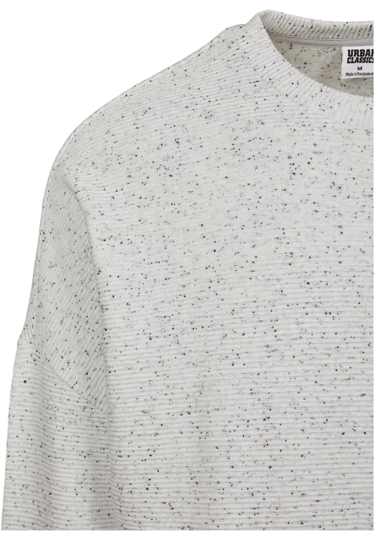 Cut On Sleeve Naps Interlock Crew | lightgrey