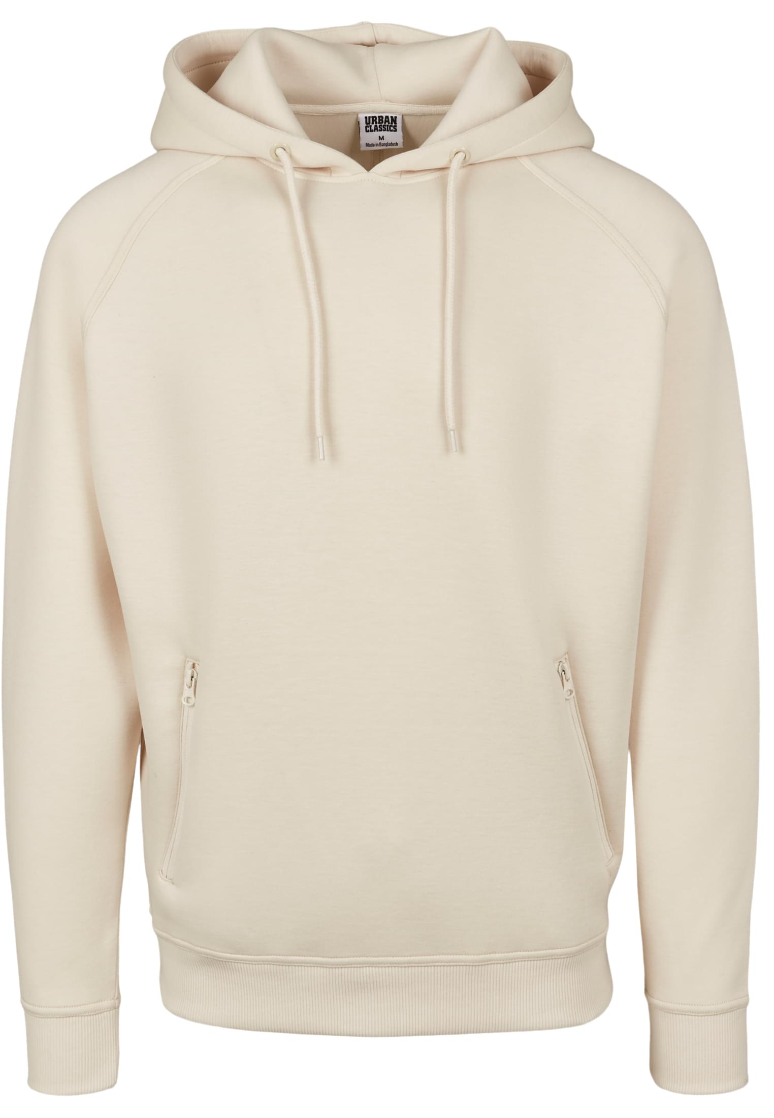 Raglan Zip Pocket Hoody | sand