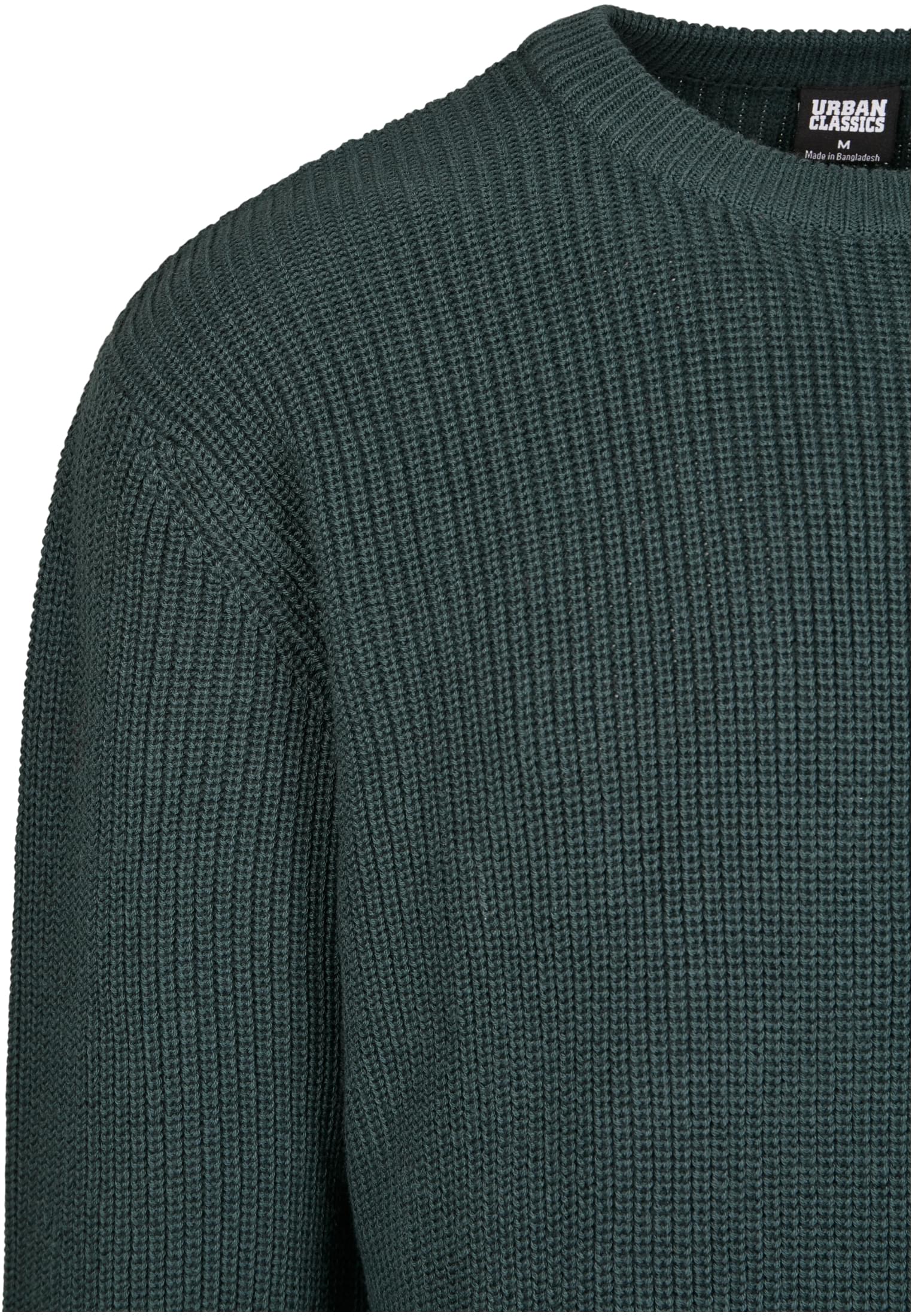 Cardigan Stitch Sweater | bottlegreen