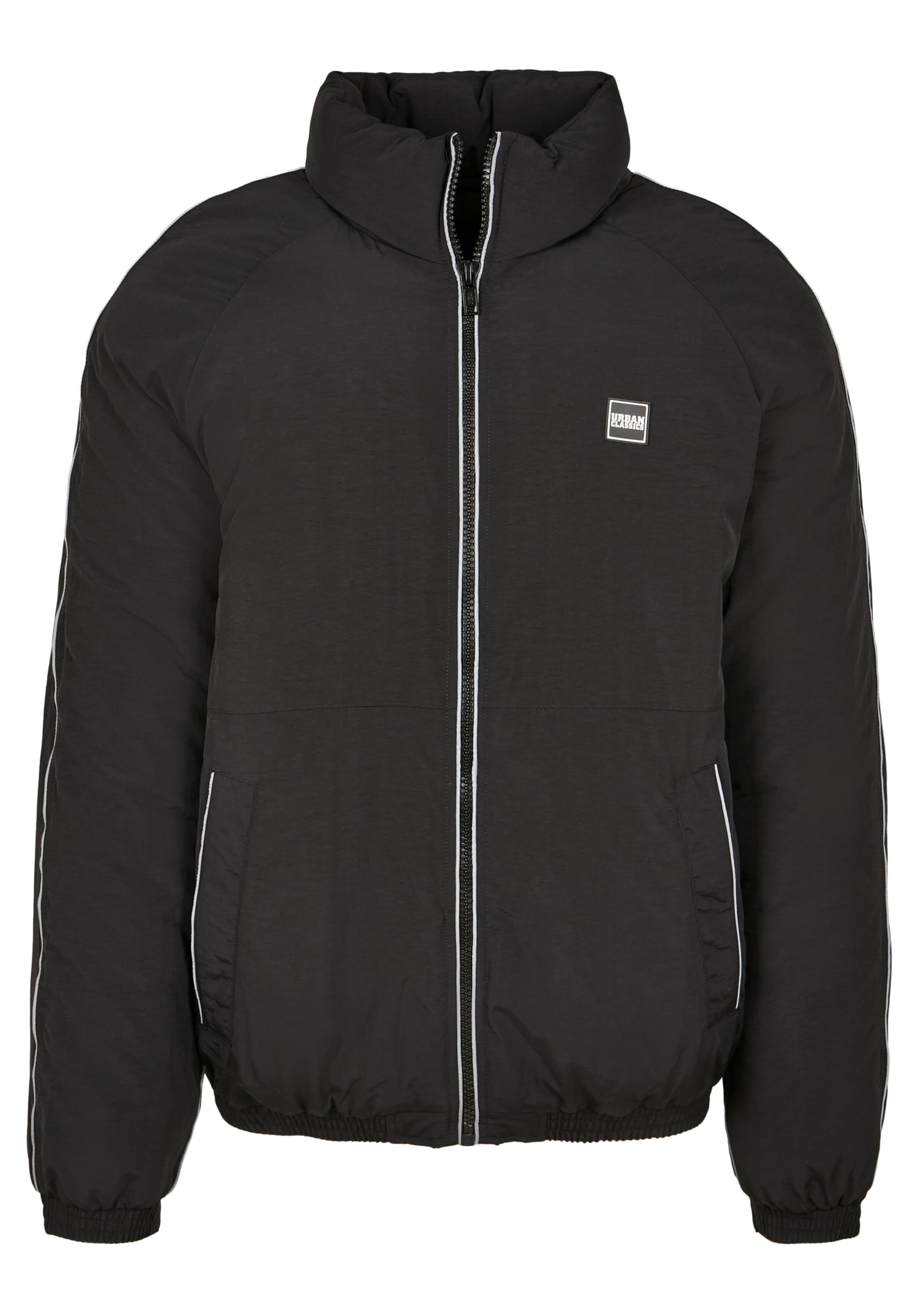 Reflective Piping Jacket | black