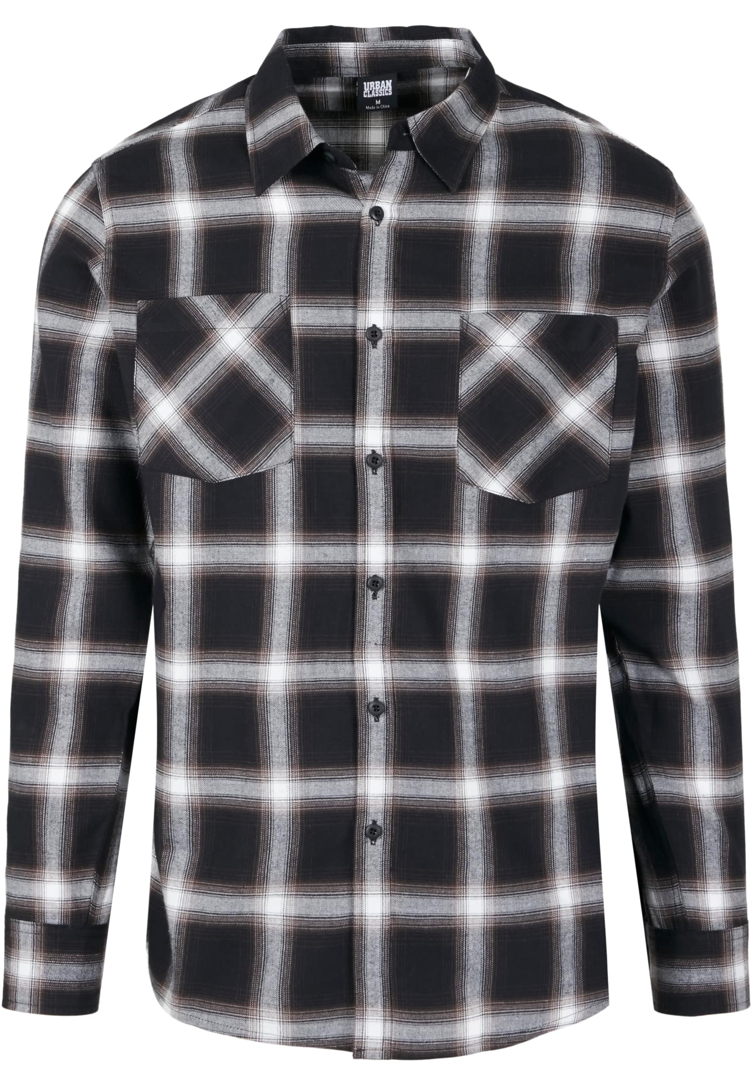 Checked Flanell Shirt 6 | black/white