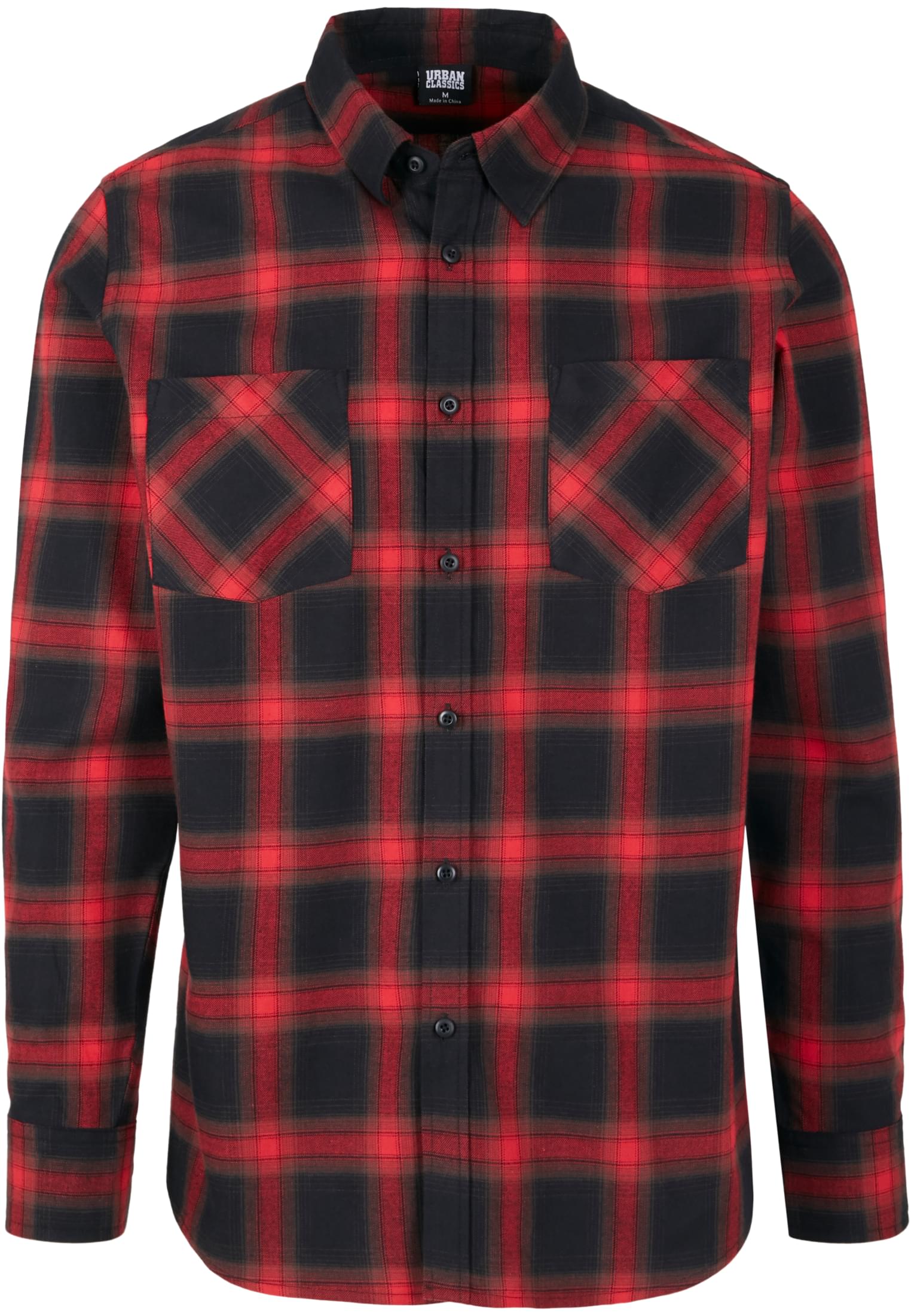 Checked Flanell Shirt 6 | black/red