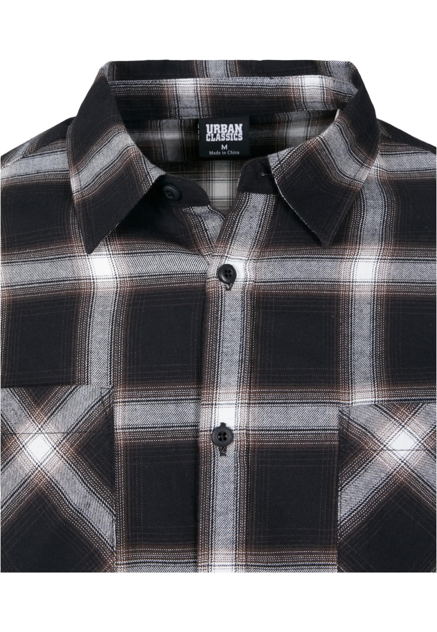 Checked Flanell Shirt 6 | black/white