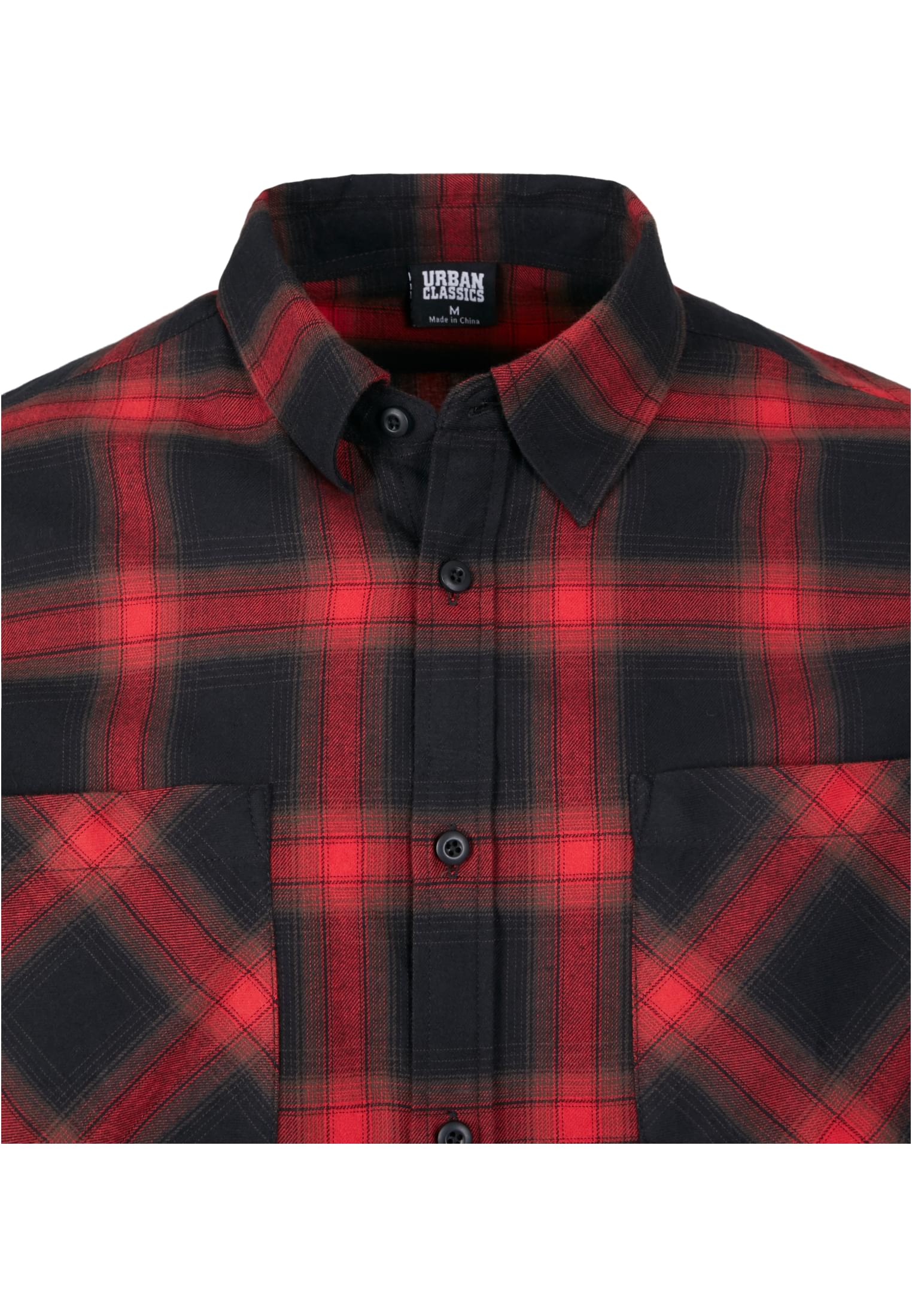 Checked Flanell Shirt 6 | black/red