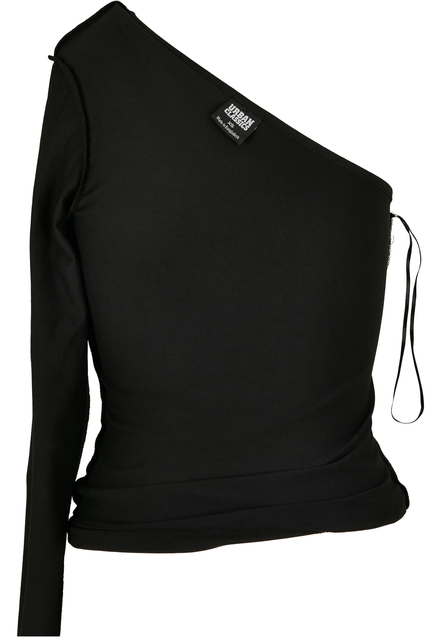 Ladies Asymmetric Longsleeve | black