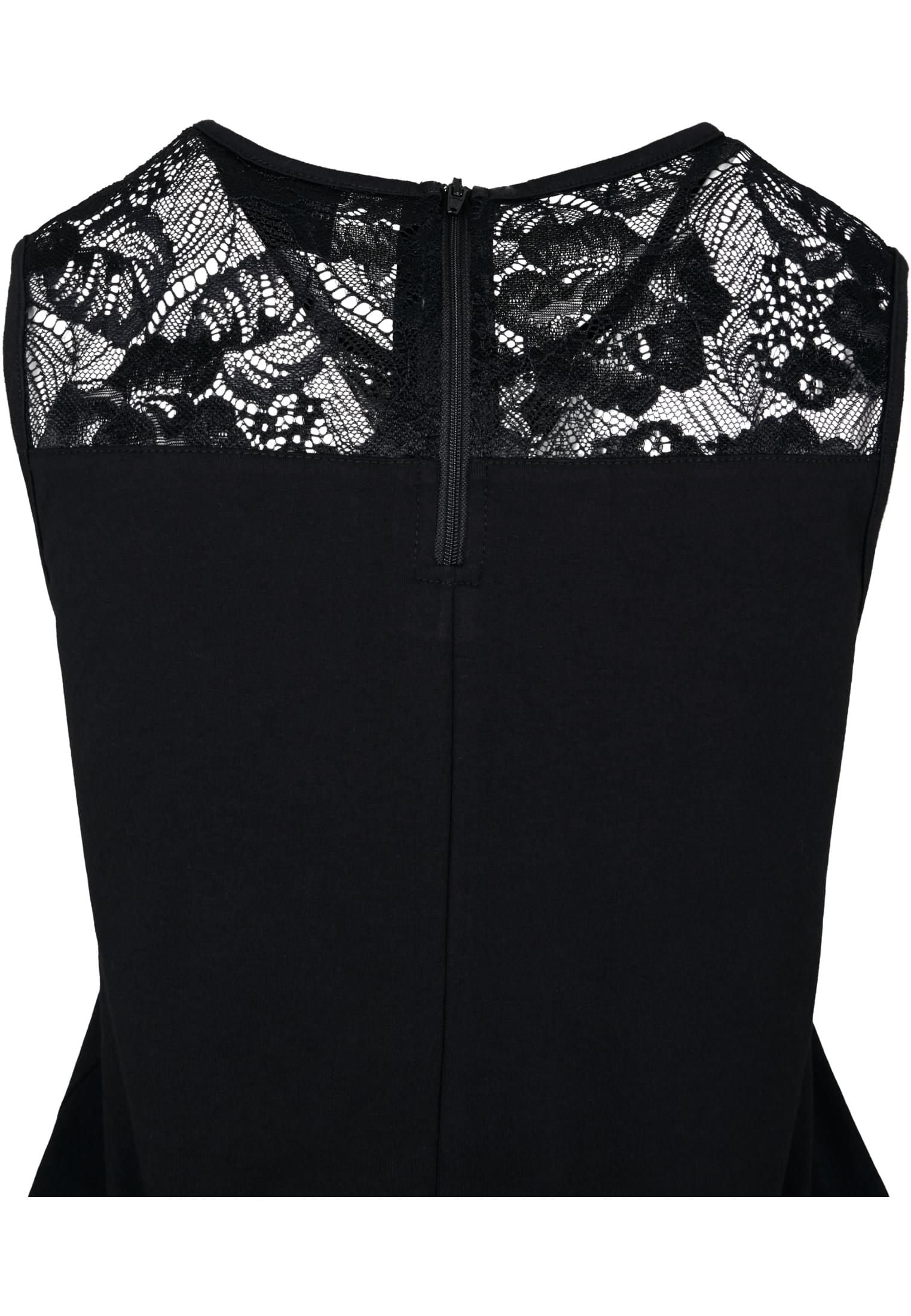 Ladies Lace Block Jumpsuit | black