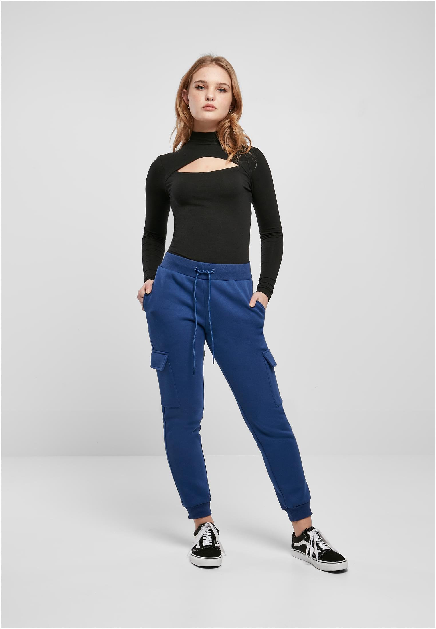 Ladies Cargo Sweat Pants | spaceblue