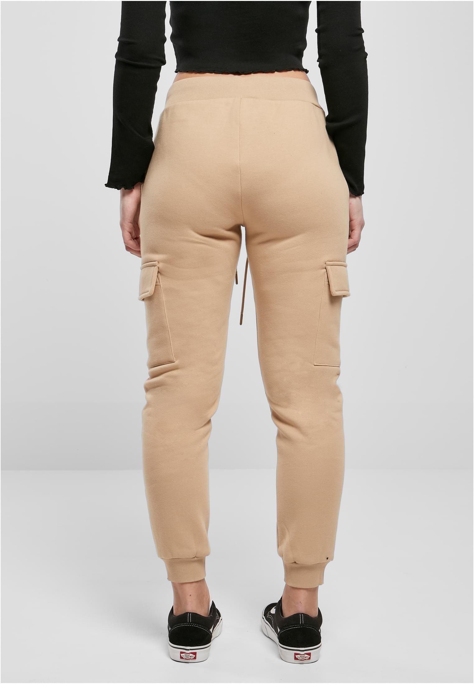 Ladies Cargo Sweat Pants | unionbeige