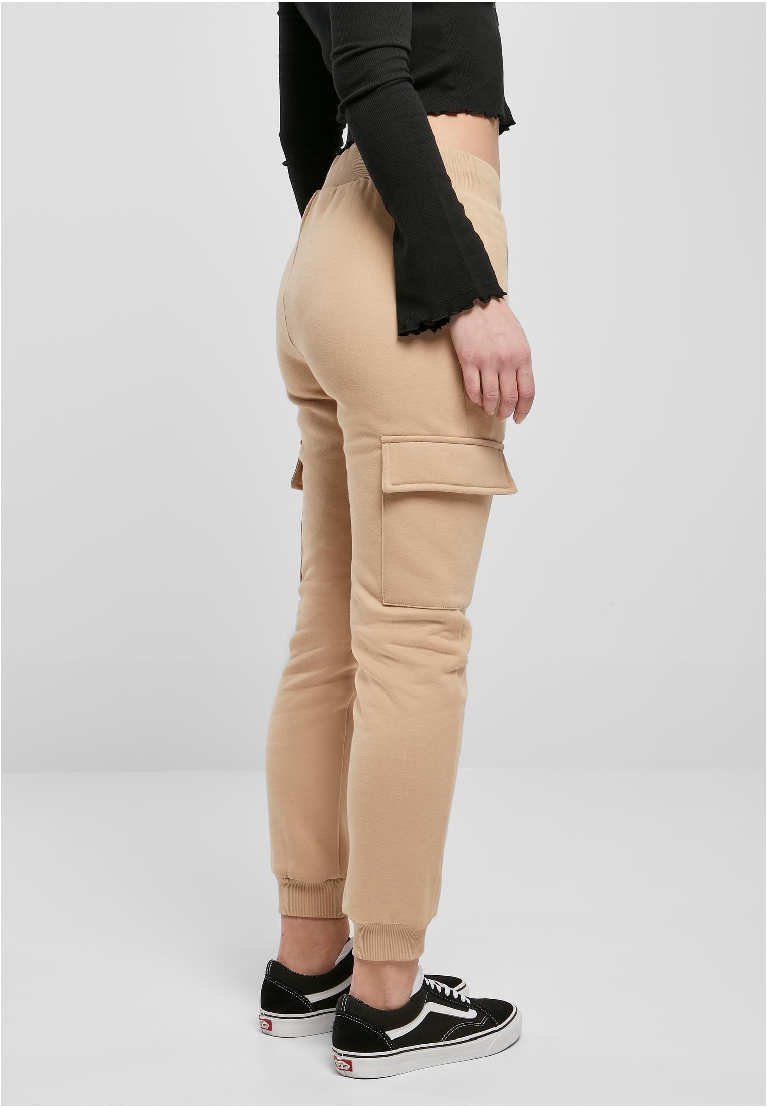 Ladies Cargo Sweat Pants | unionbeige