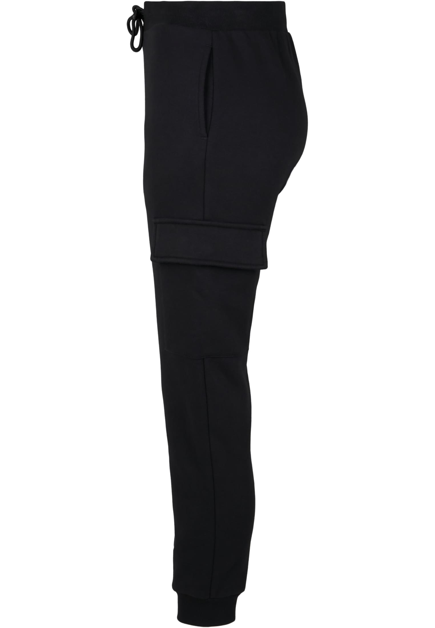 Ladies Cargo Sweat Pants | black