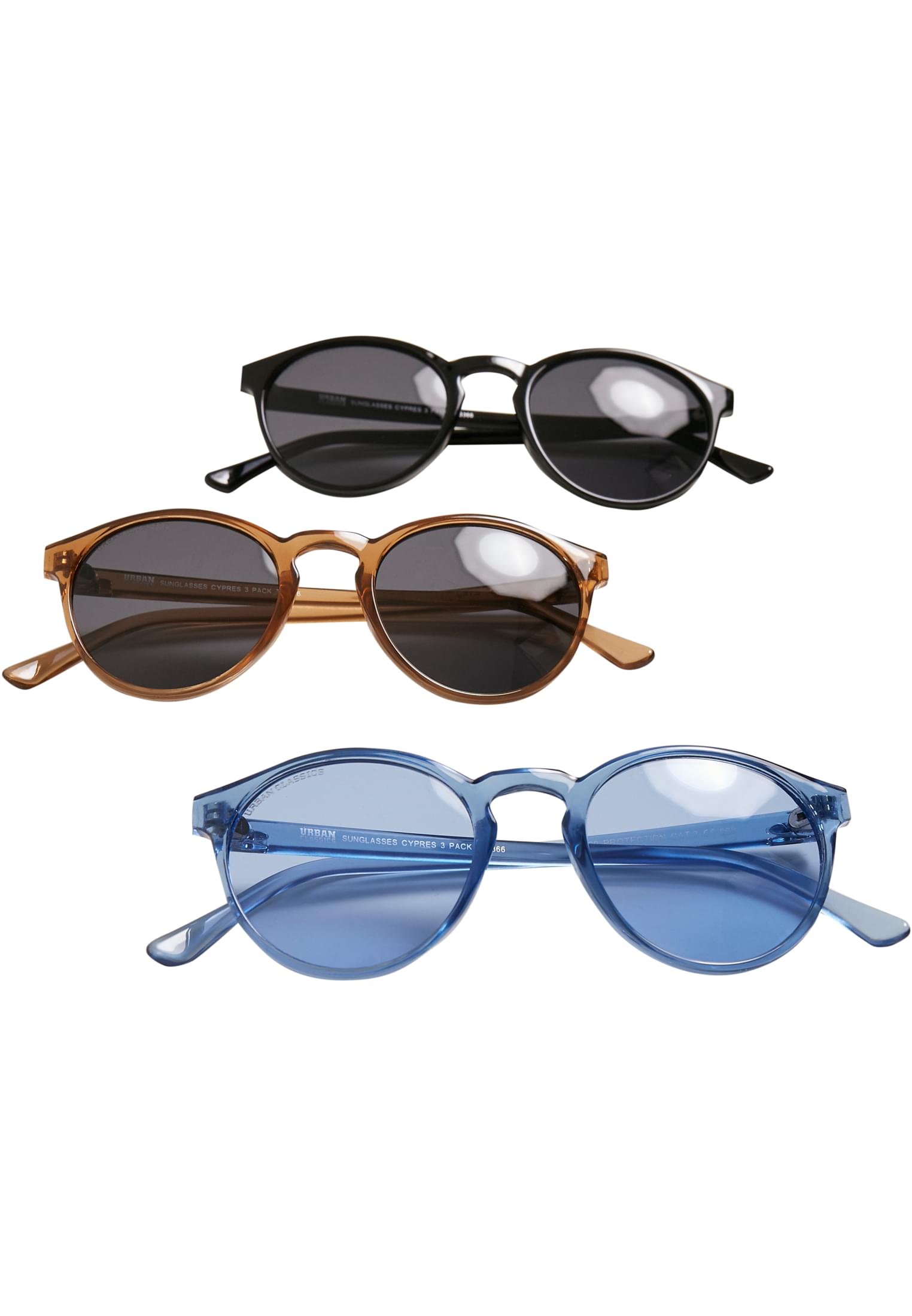 Sunglasses Cypress 3-Pack | black+brown+blue