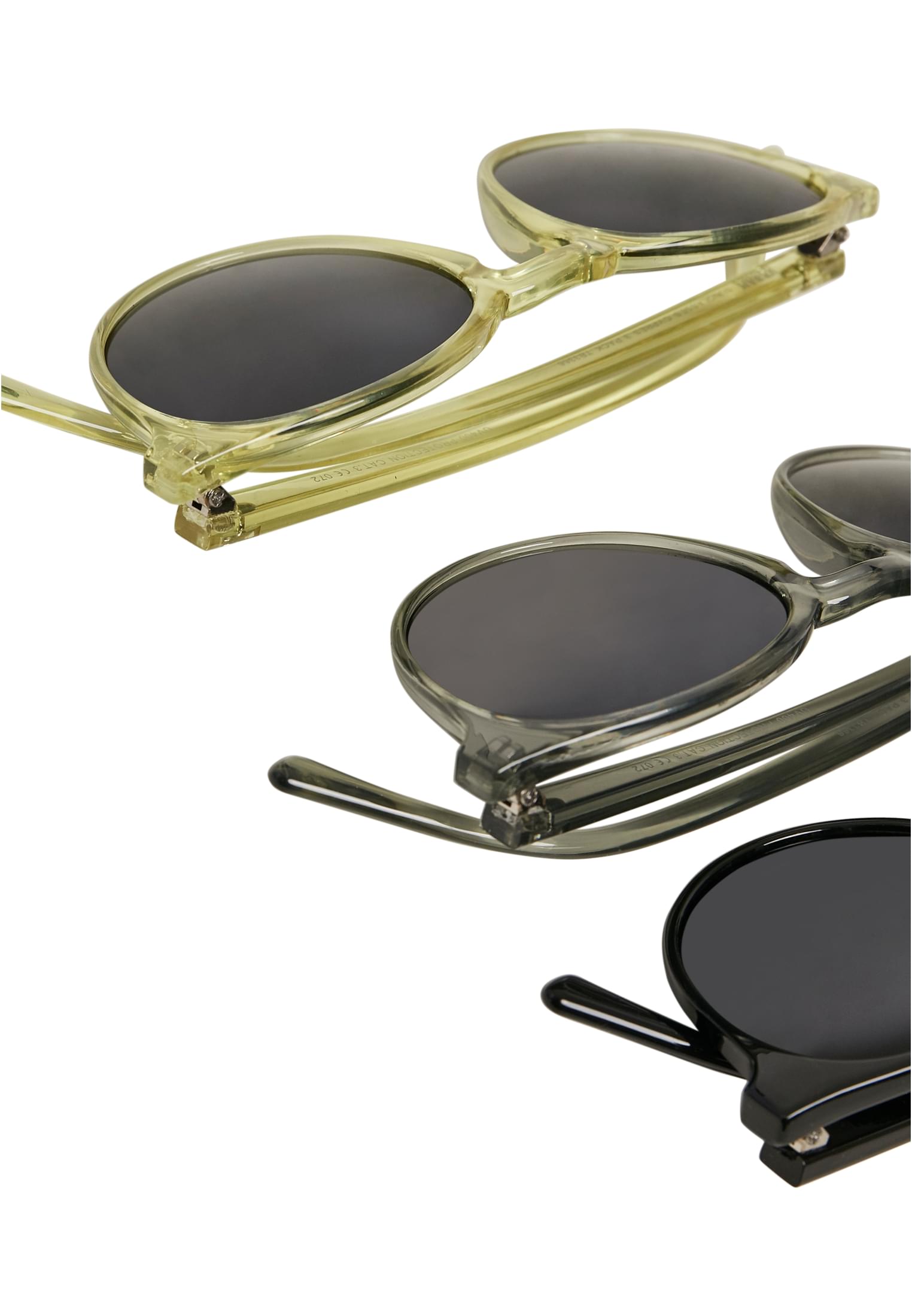 Sunglasses Cypress 3-Pack | black/lightgrey/yellow