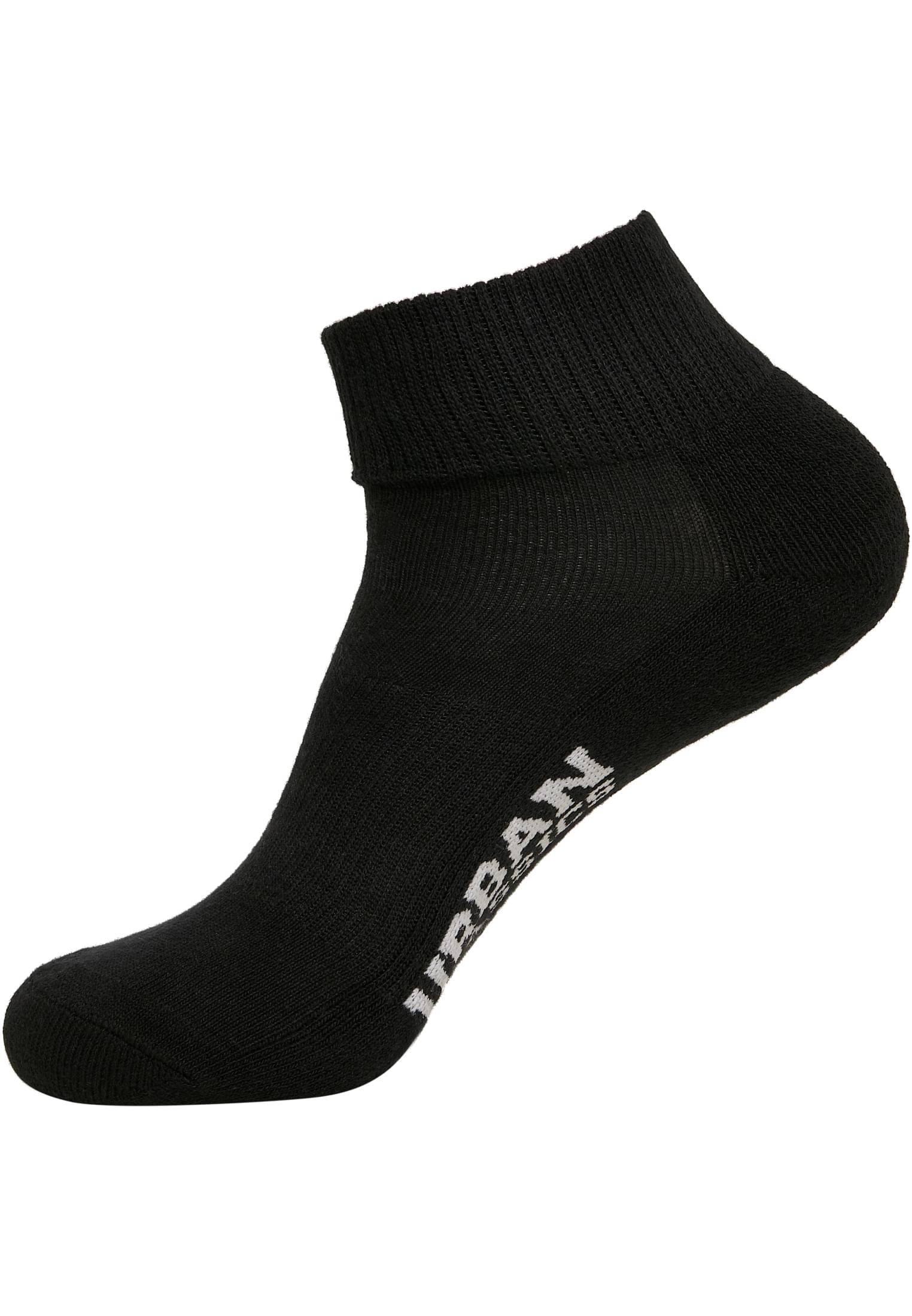 High Sneaker Socks 6-Pack | black