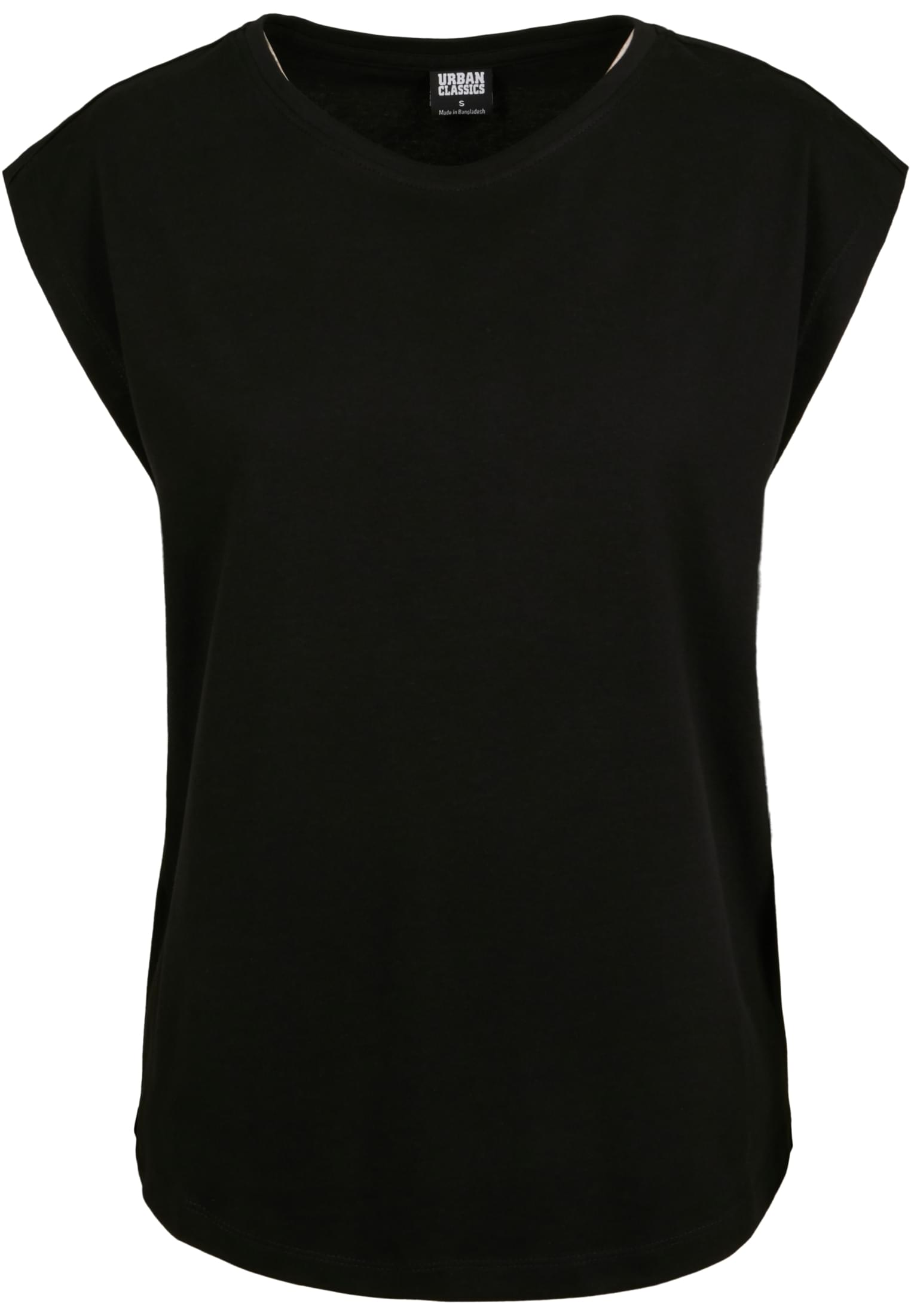 Ladies Basic Shaped Tee | black