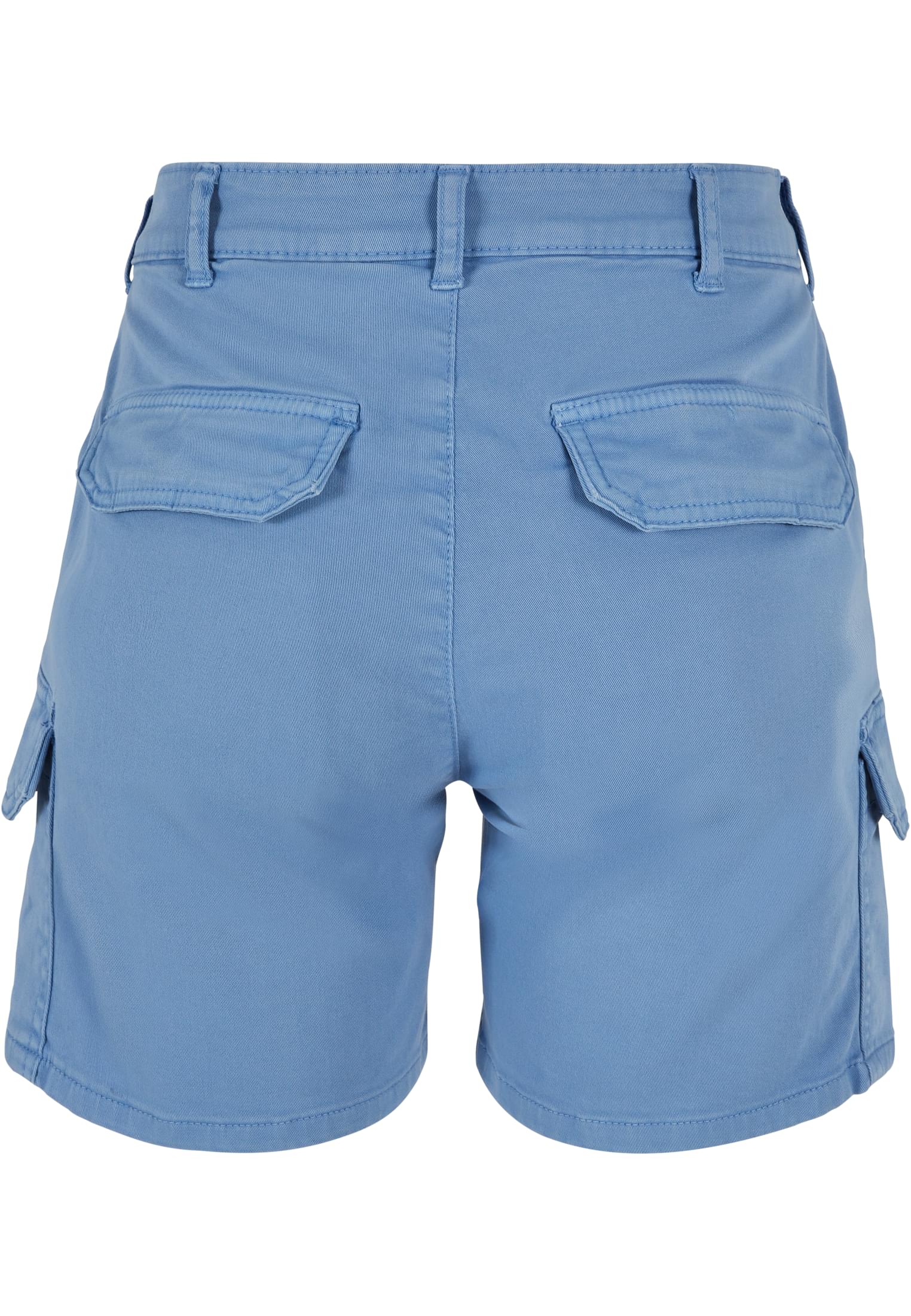 Ladies High Waist Cargo Shorts | horizonblue