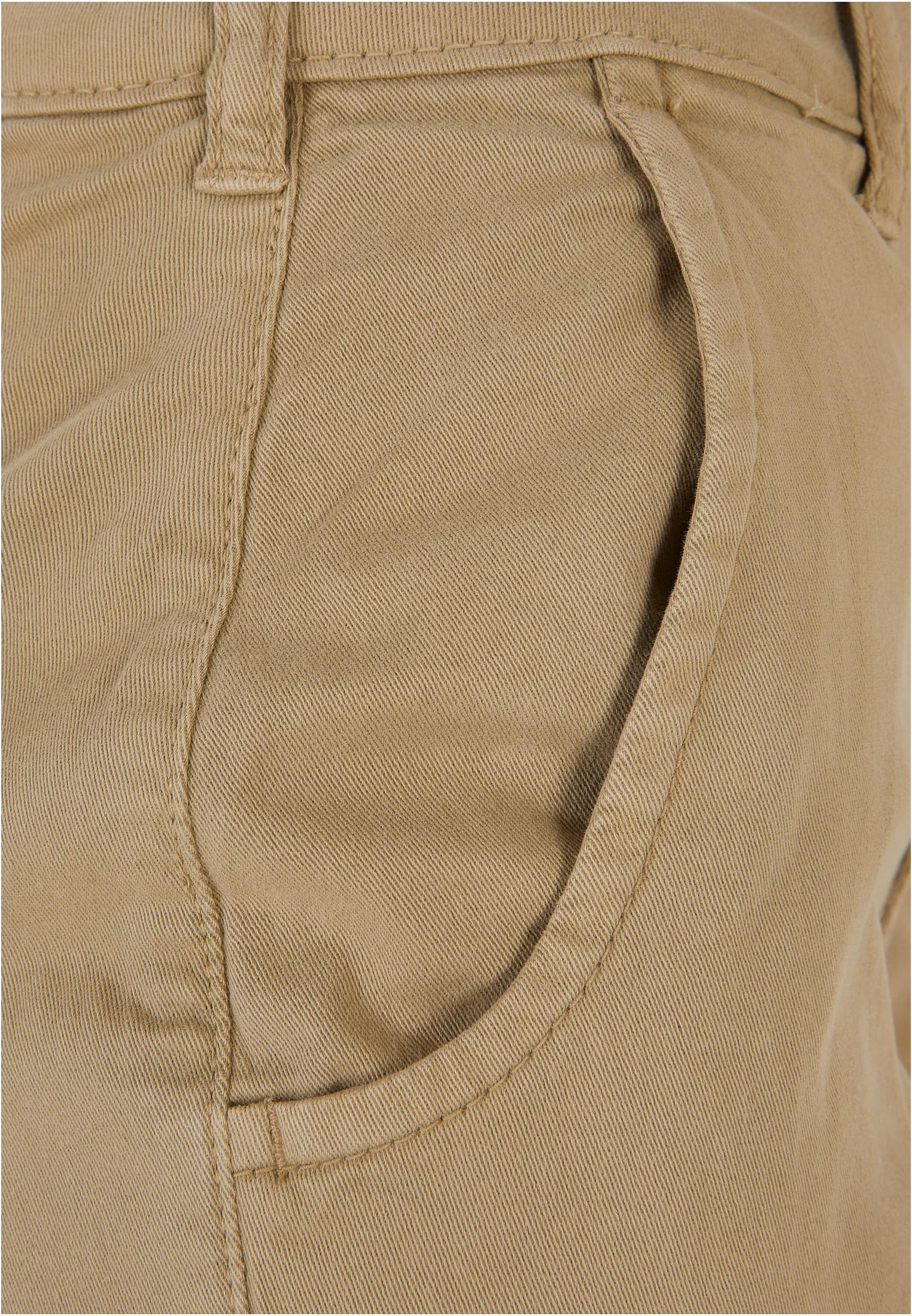 Ladies High Waist Cargo Shorts | unionbeige