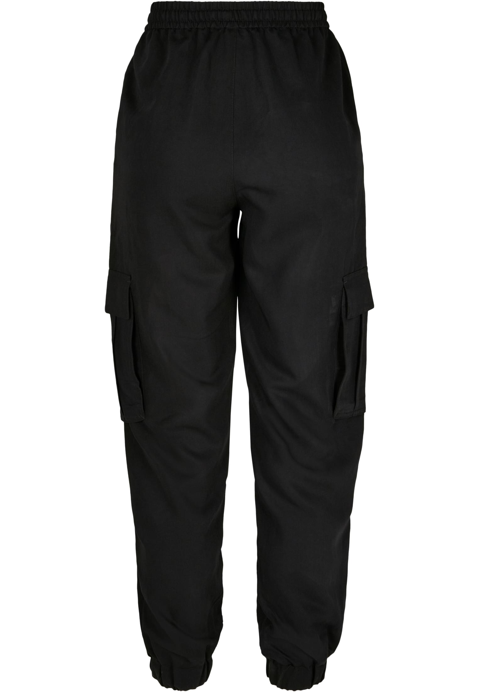 Ladies Viscose Twill Cargo Pants | black