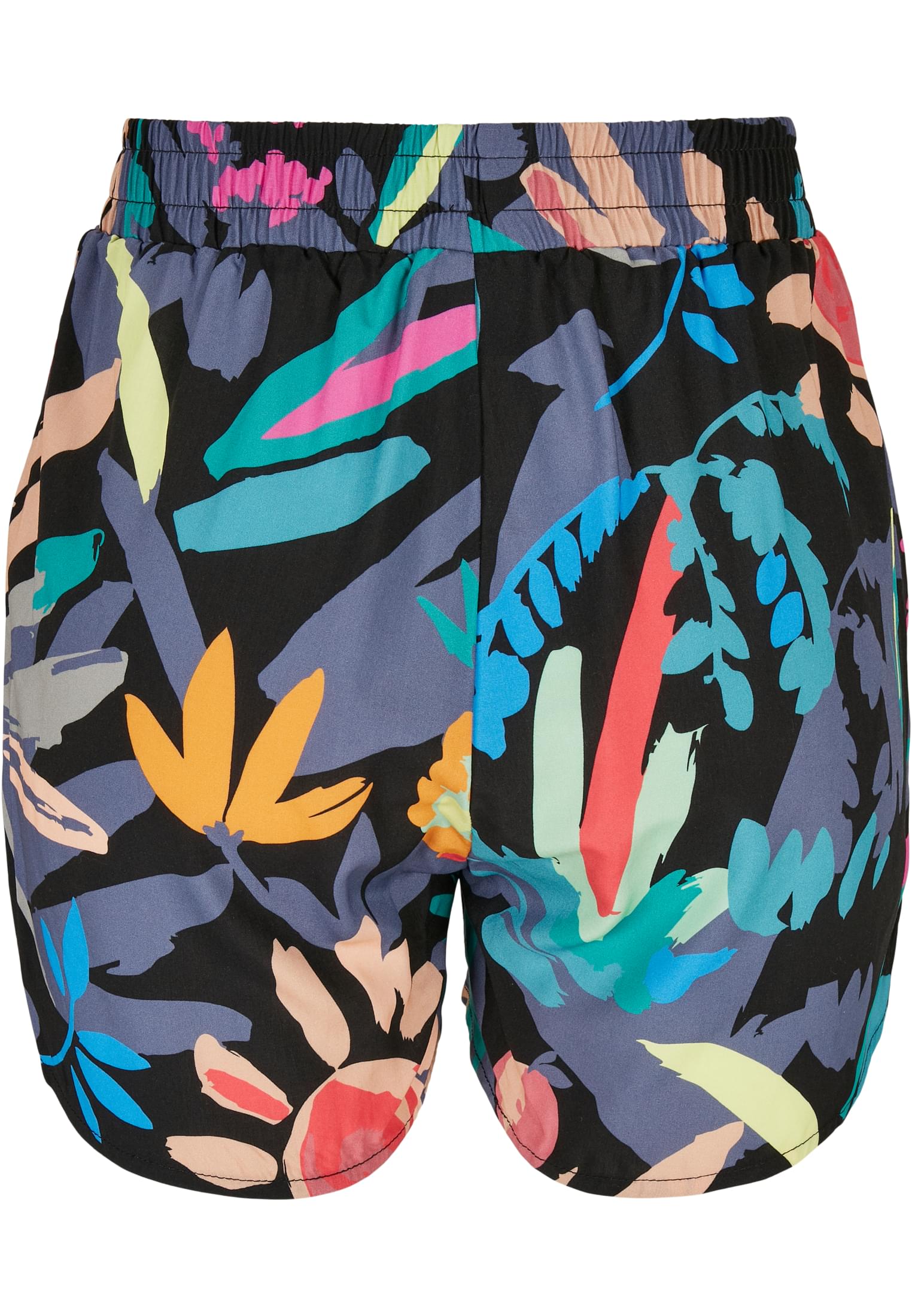 Ladies AOP Viscose Resort Shorts | blackfruity