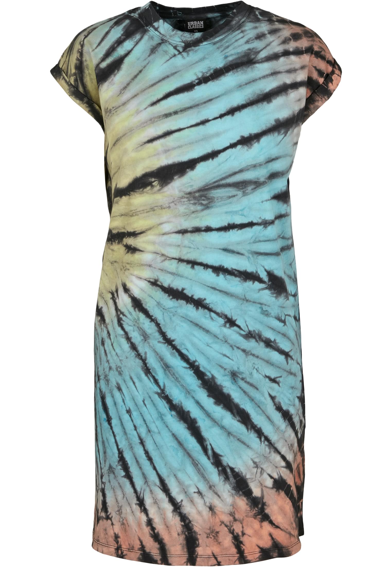 Ladies Tie Dye Dress | black