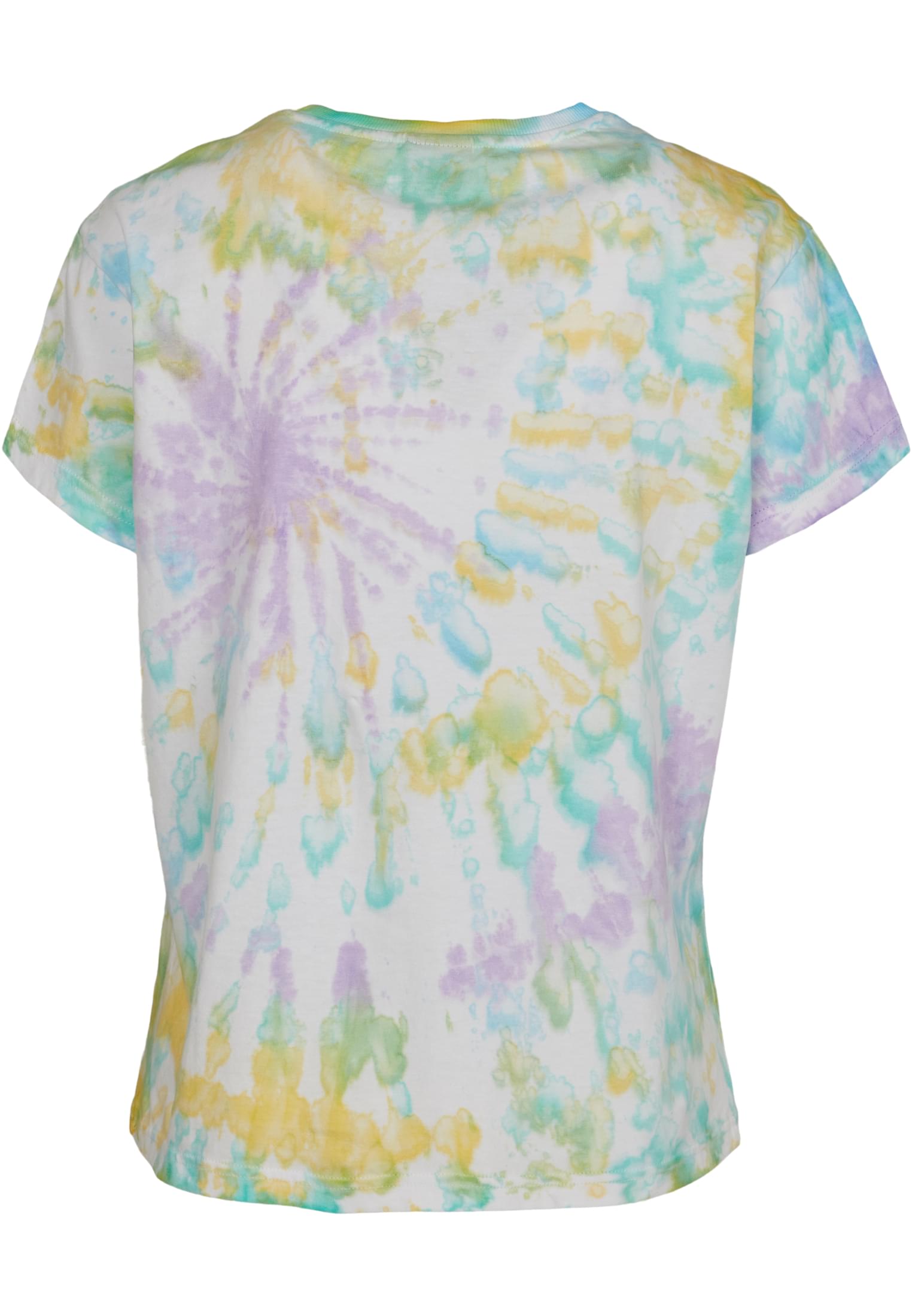 Ladies Tie Dye Boyfriend Tee | pastel