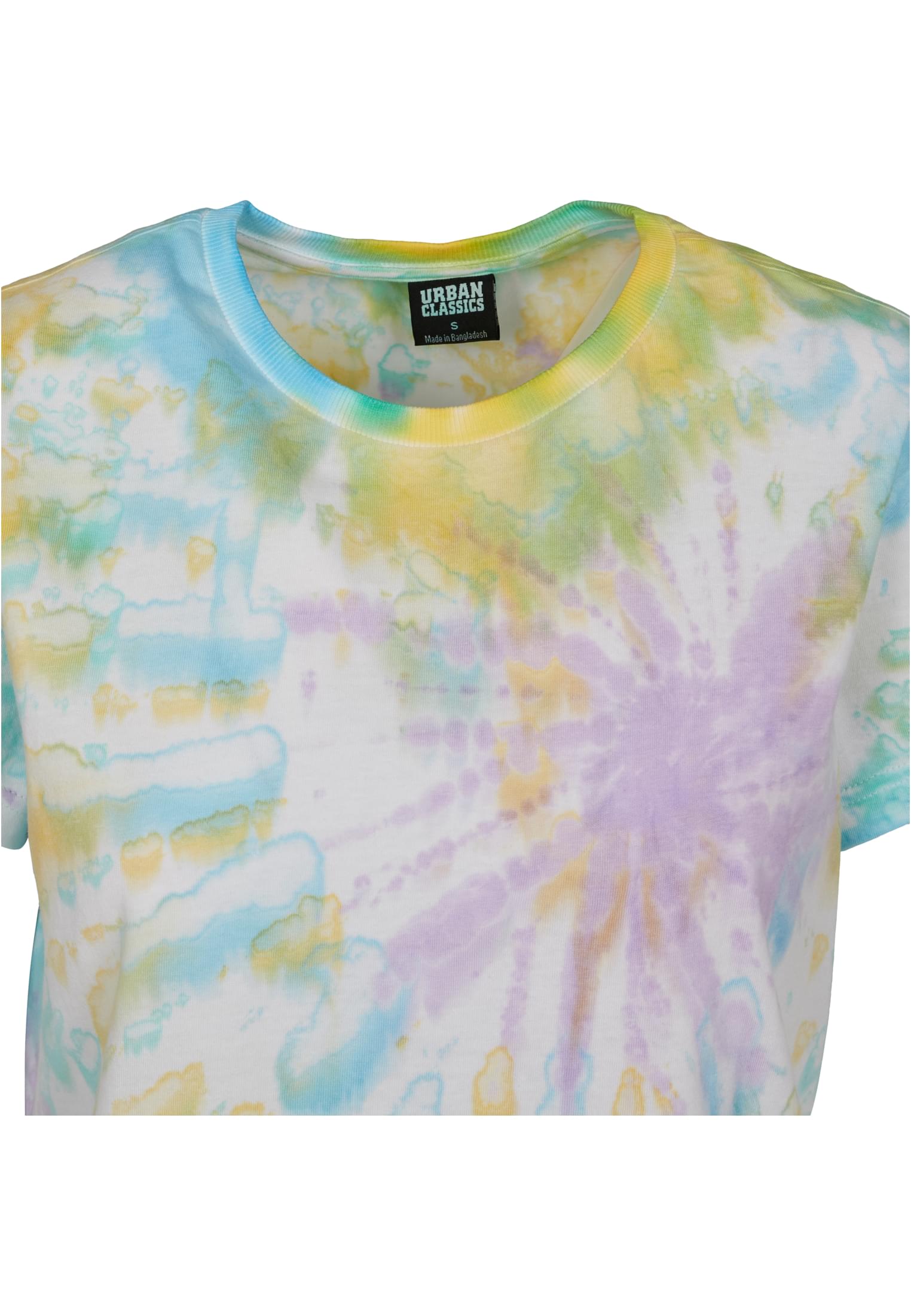 Ladies Tie Dye Boyfriend Tee | pastel