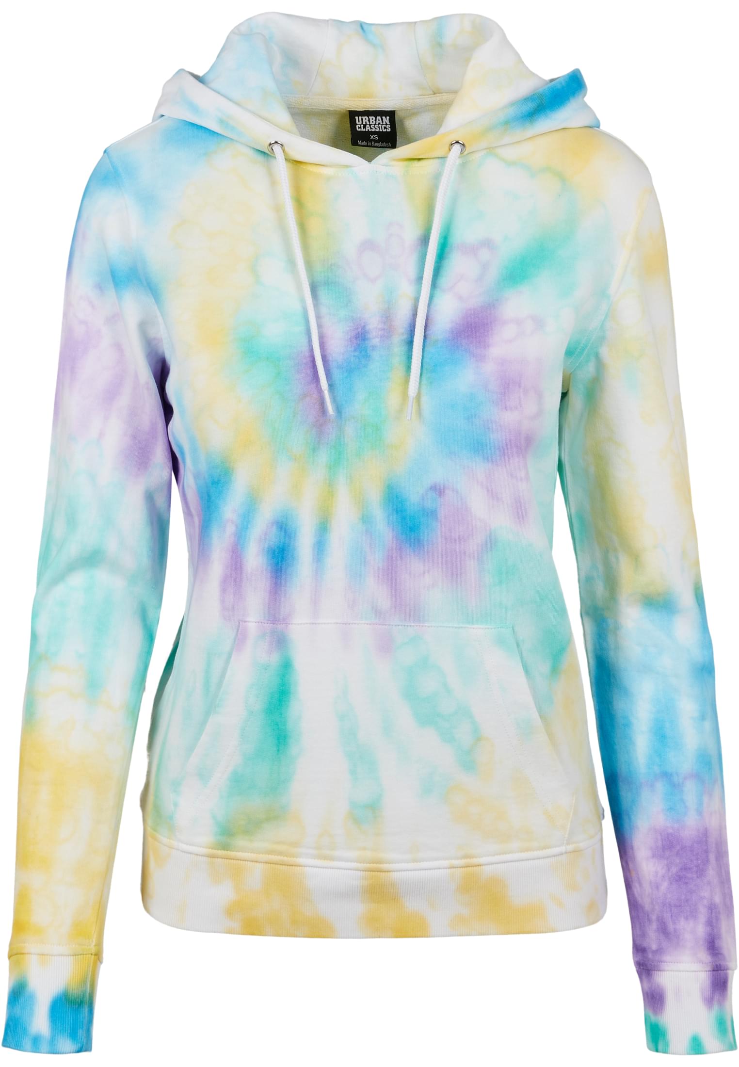 Ladies Tie Dye Hoody | pastel