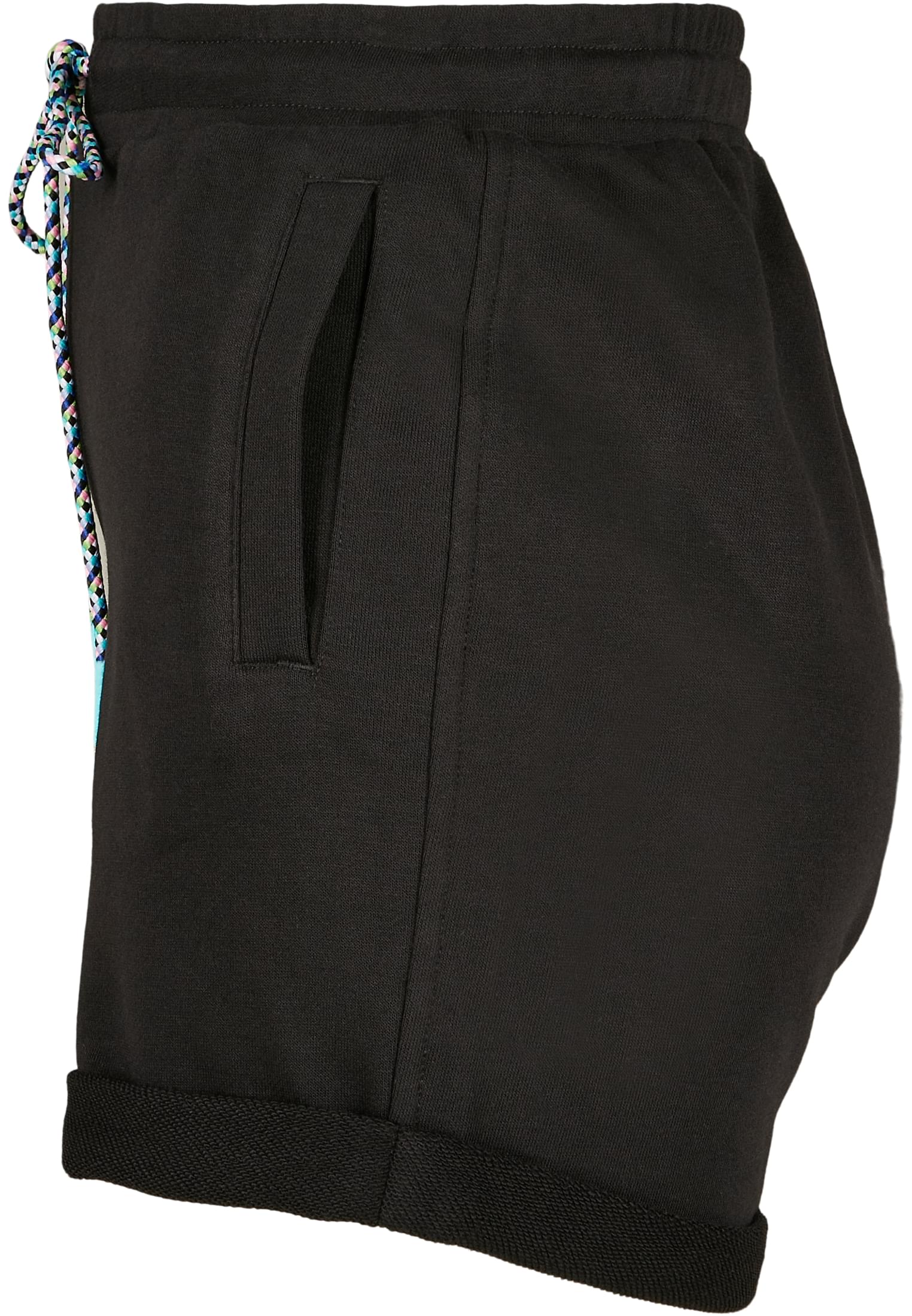 Ladies Beach Terry Shorts | black