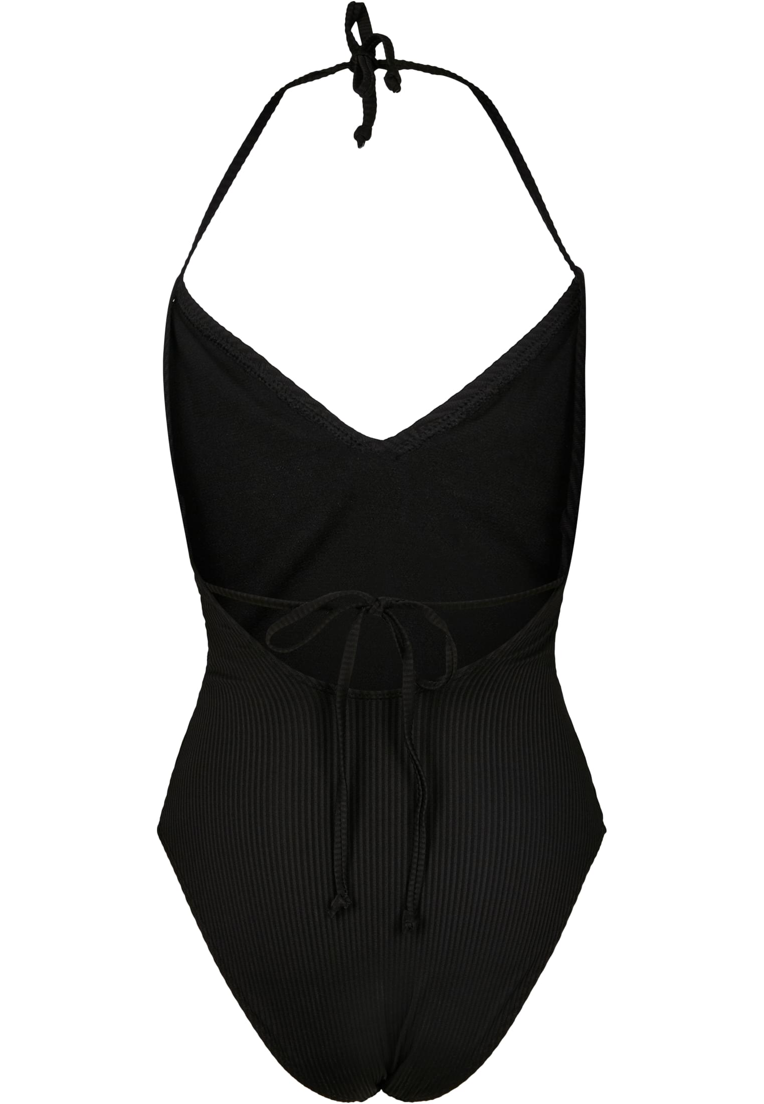 Ladies Rib Swimsuit | black