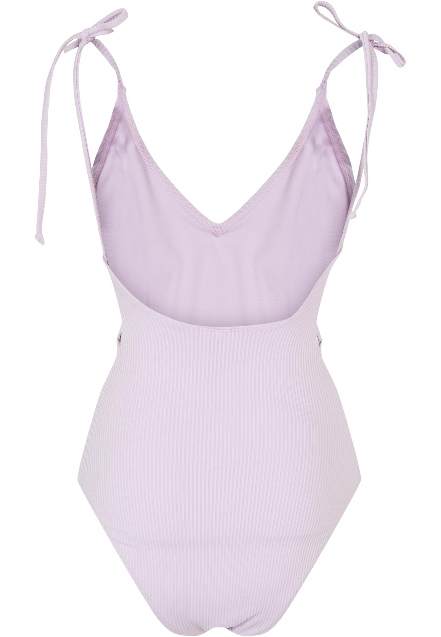 Ladies Rib Swimsuit | lilac