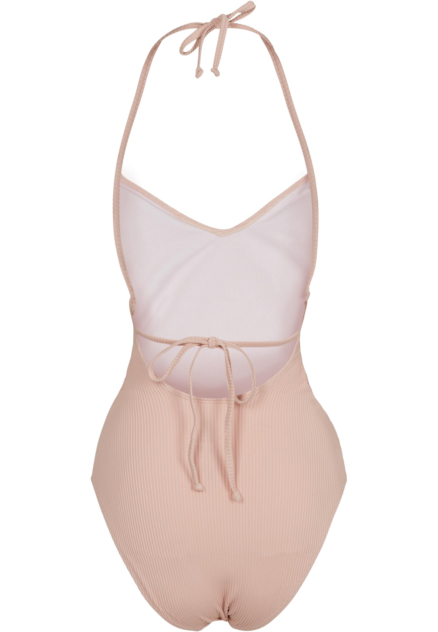 Ladies Rib Swimsuit | rose