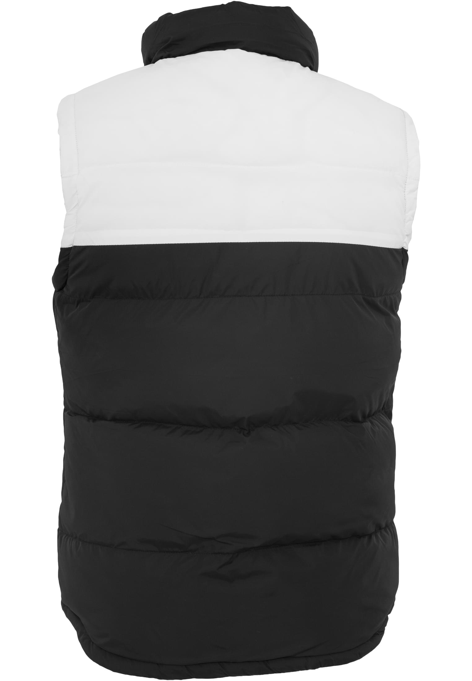 2-tone Bubble Vest | blk/wht