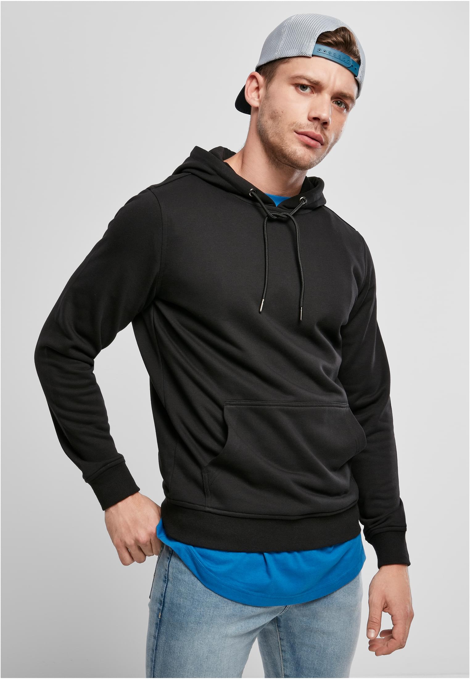 Basic Terry Hoody | black