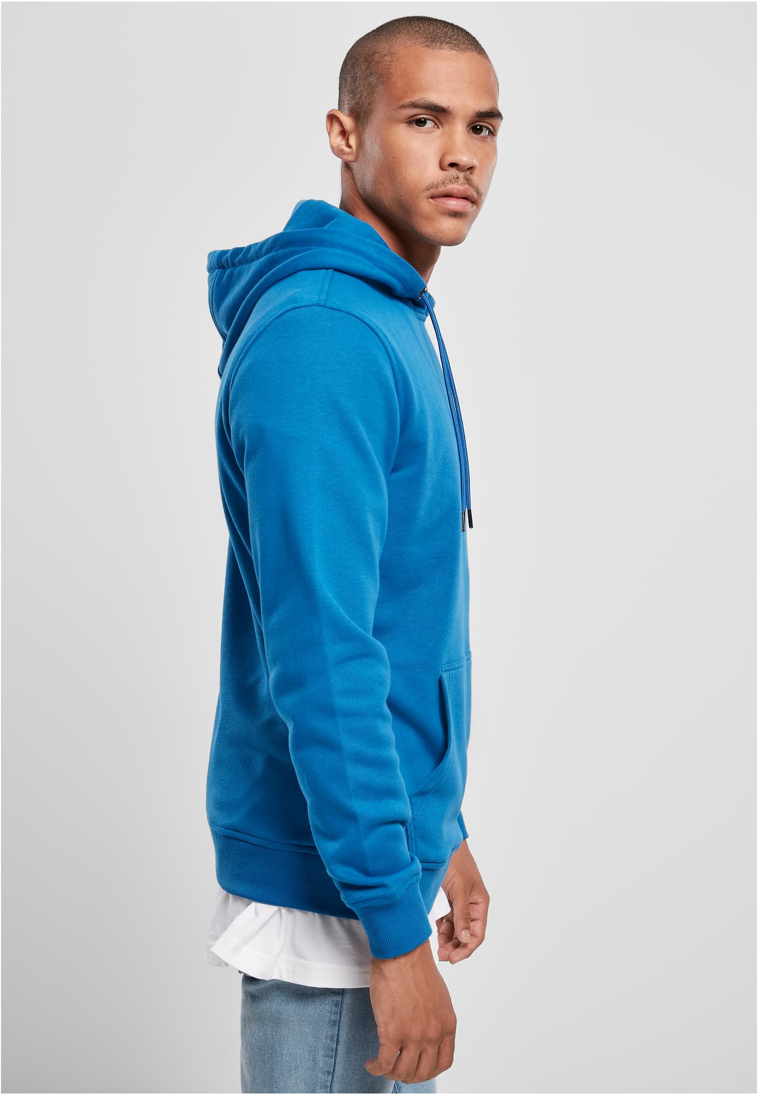 Basic Terry Hoody | sporty blue