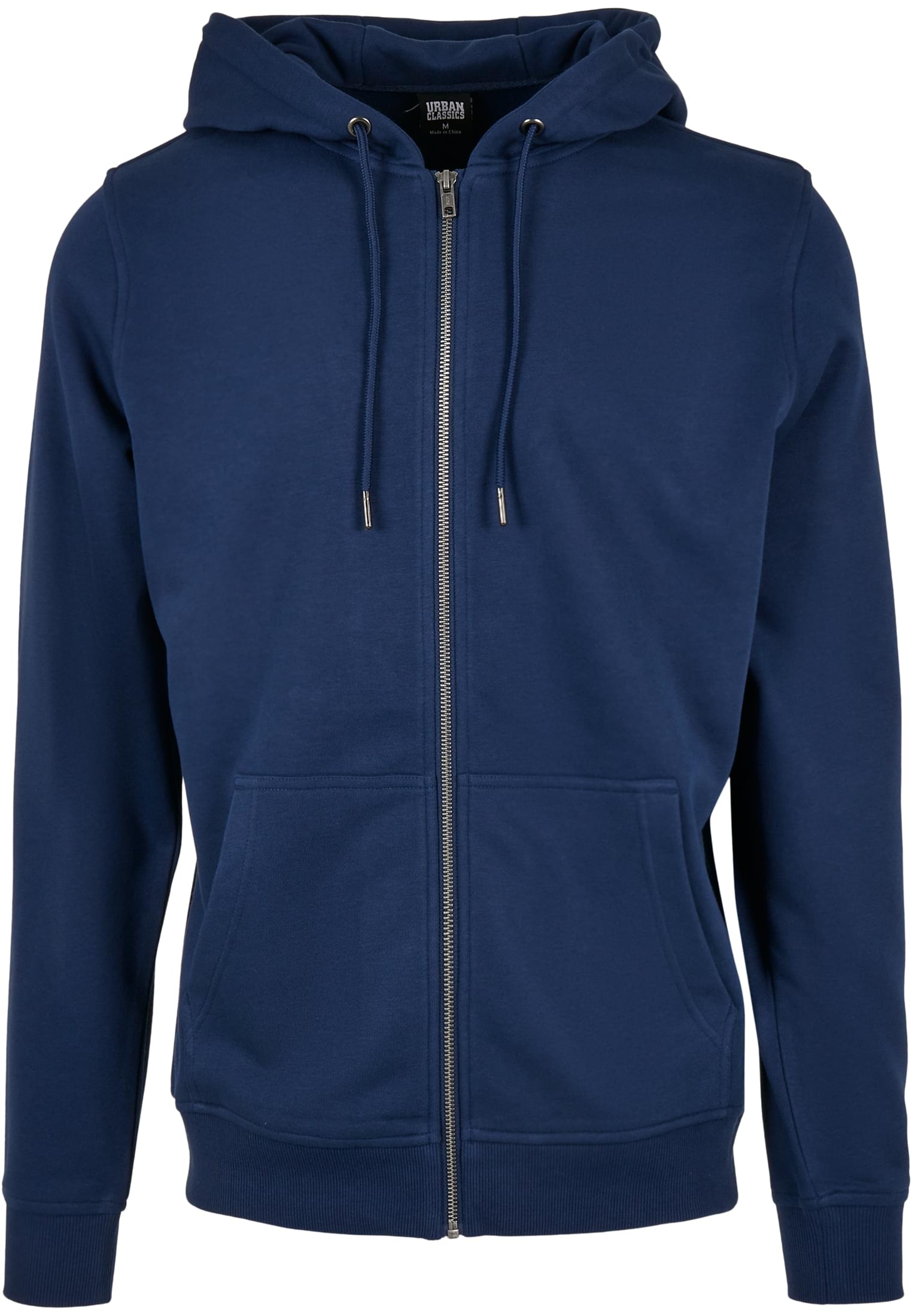 Basic Terry Zip Hoody | darkblue